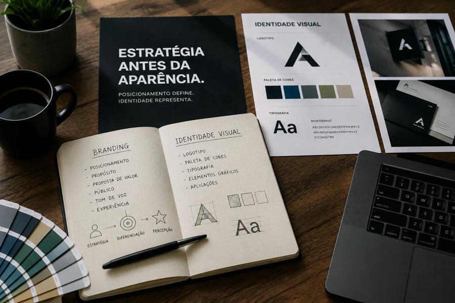 Branding x identidade visual: entenda a diferença antes de investir