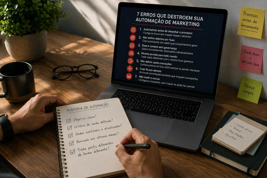 Erros de automação de marketing: 7 sinais de que você automatizou o caos