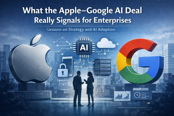 What the Apple–Google AI Deal Really Signals for Enterprises