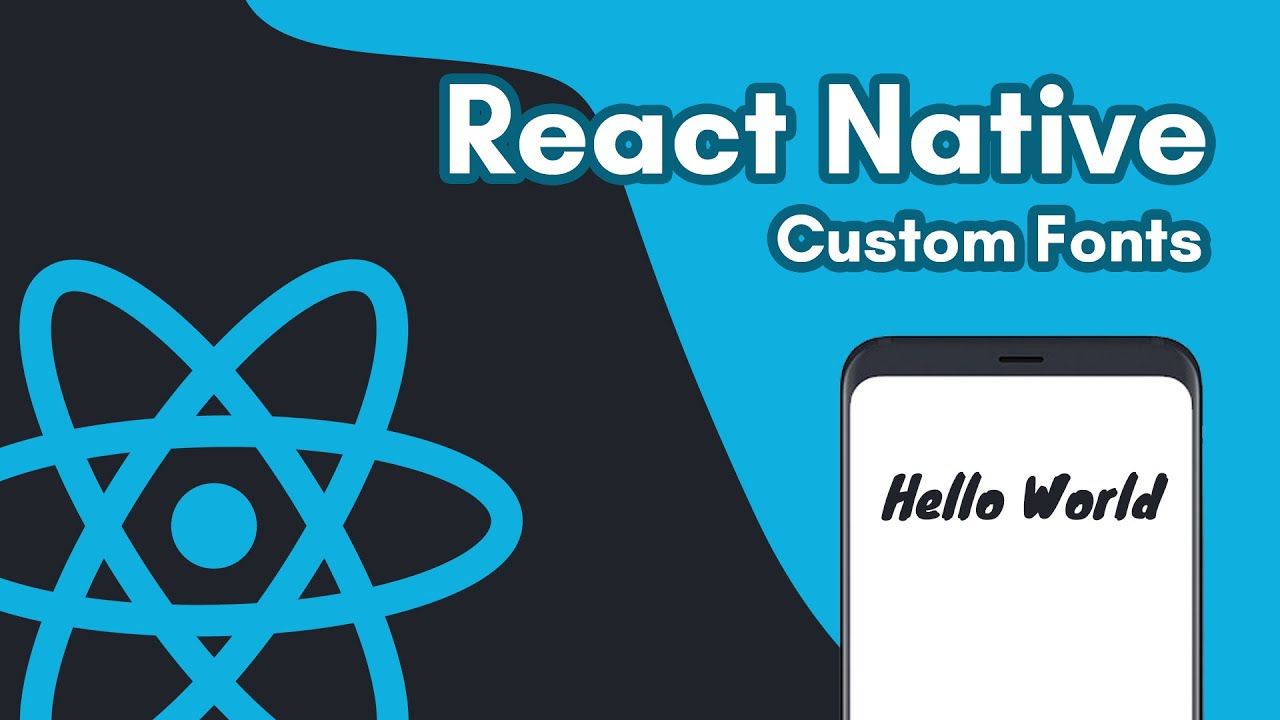 Installation de polices locales sur React Native