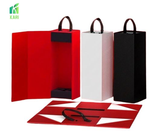 Wine Box with Free Logo Printing