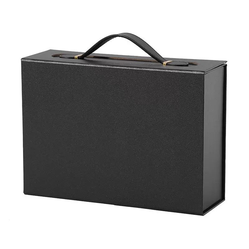 Handled Foldable Box with Free Logo Printing 6