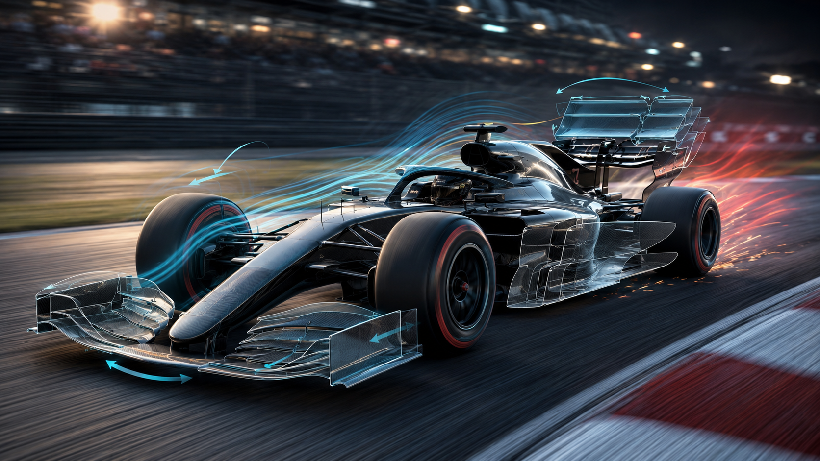 The F1 car that changes shape while racing