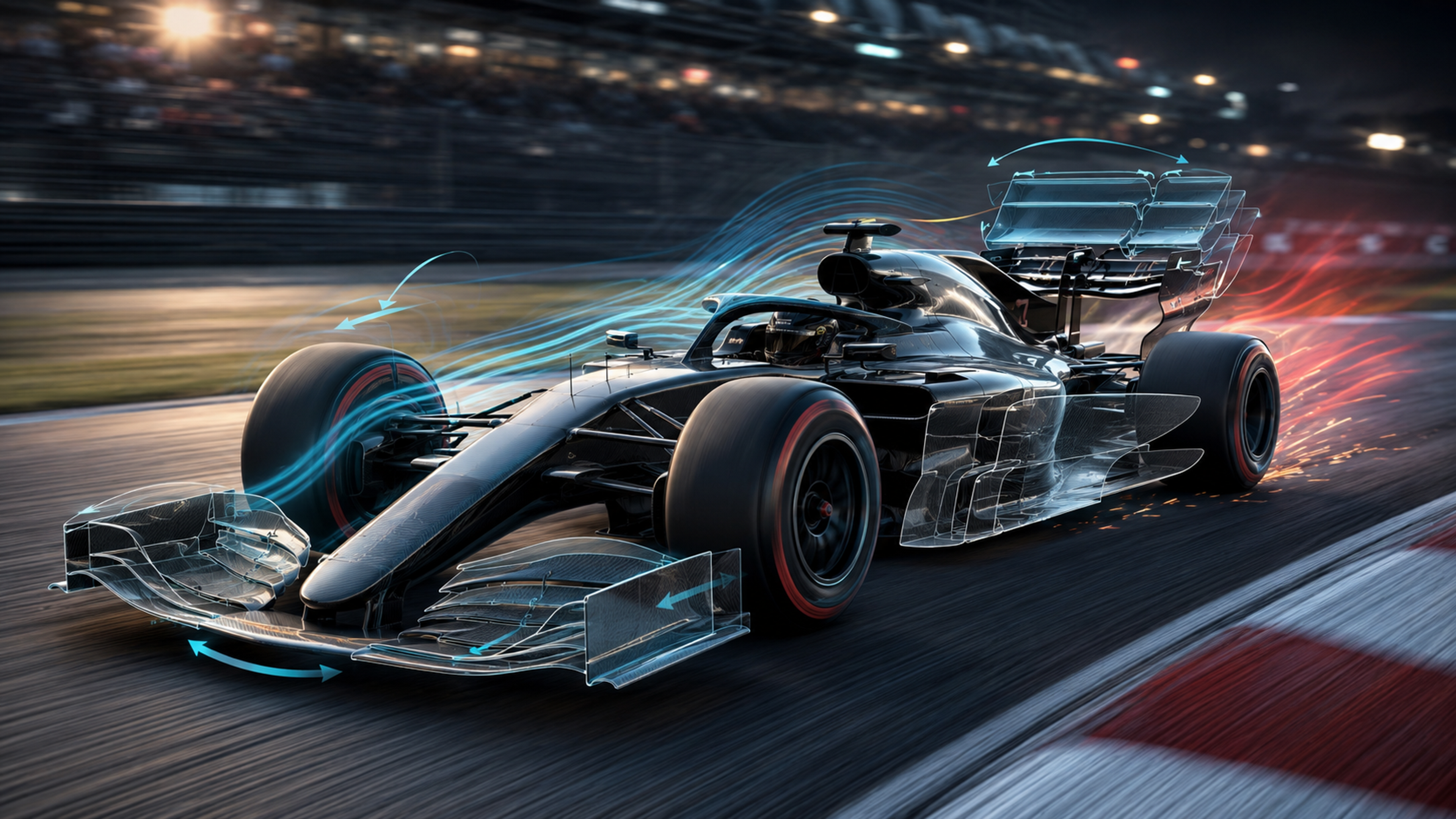 The F1 car that changes shape while racing