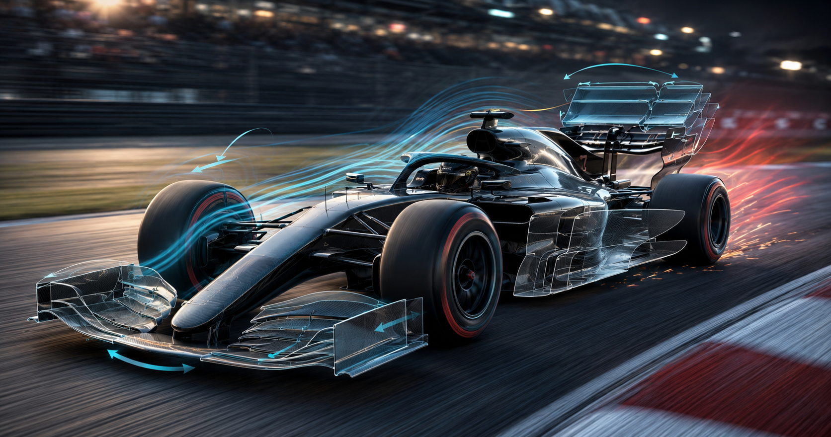 The F1 car that changes shape while racing