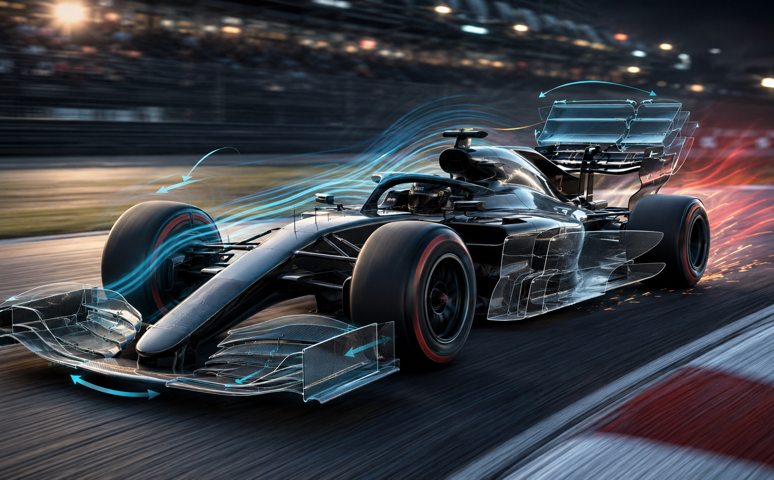 The F1 car that changes shape while racing