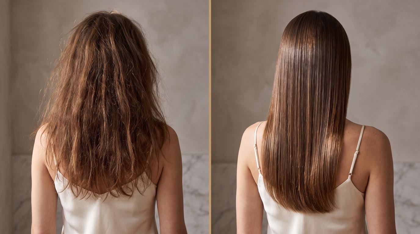 Keratin-Glättung beim Friseur: So sparst du 95 € pro Anwendung und 210 € im Jahr – HaarLuxus