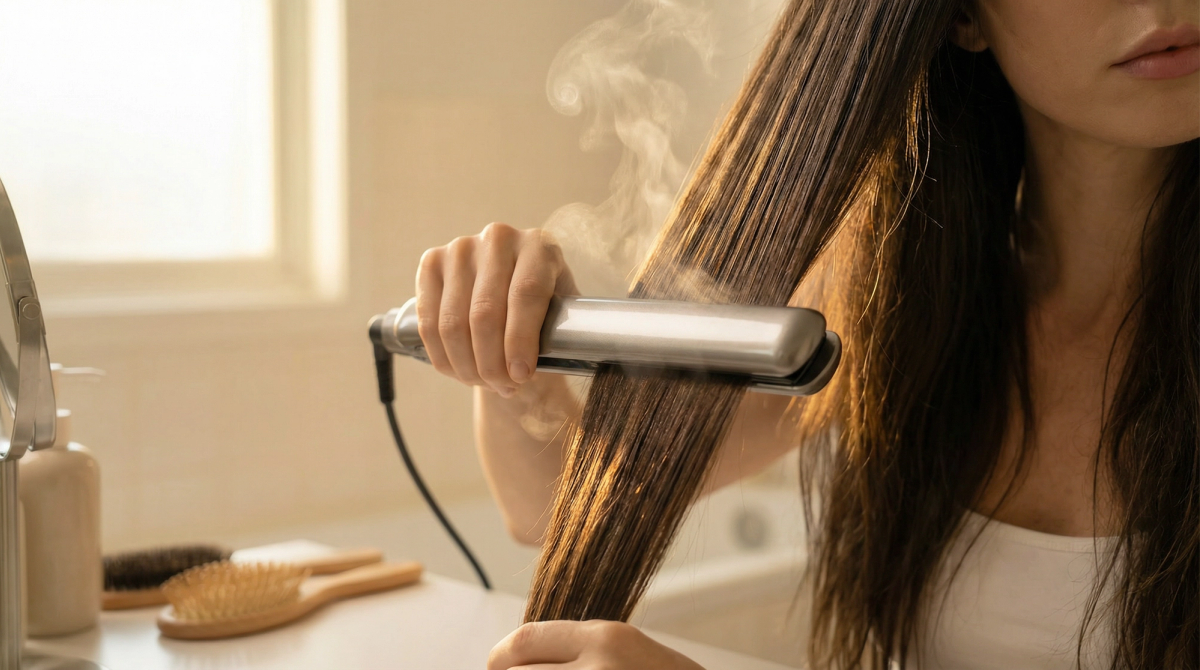 7 Gründe, warum dein Glätteisen dein Haar beschädigt – und wie du es ab sofort vermeidest – HaarLuxus