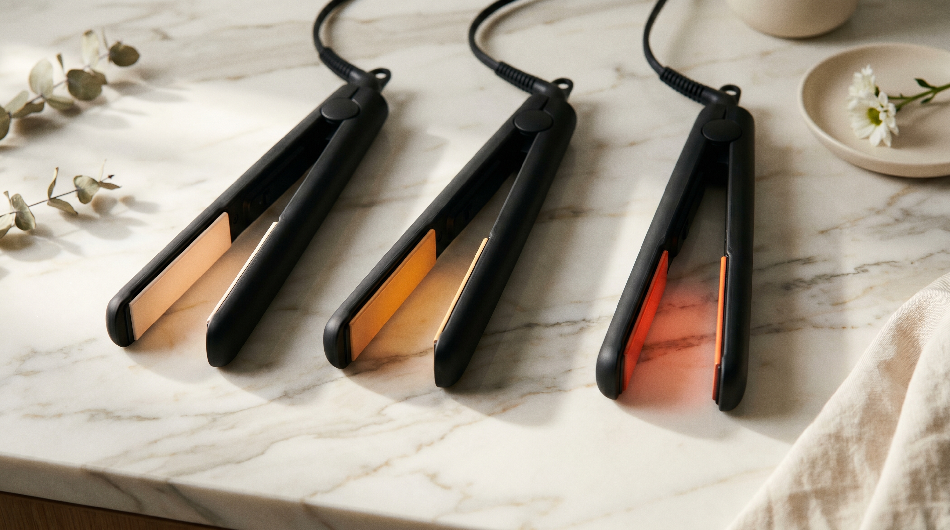 Welche Temperatur am Glätteisen ist die richtige? Die richtigen Grade pro Haartyp – HaarLuxus