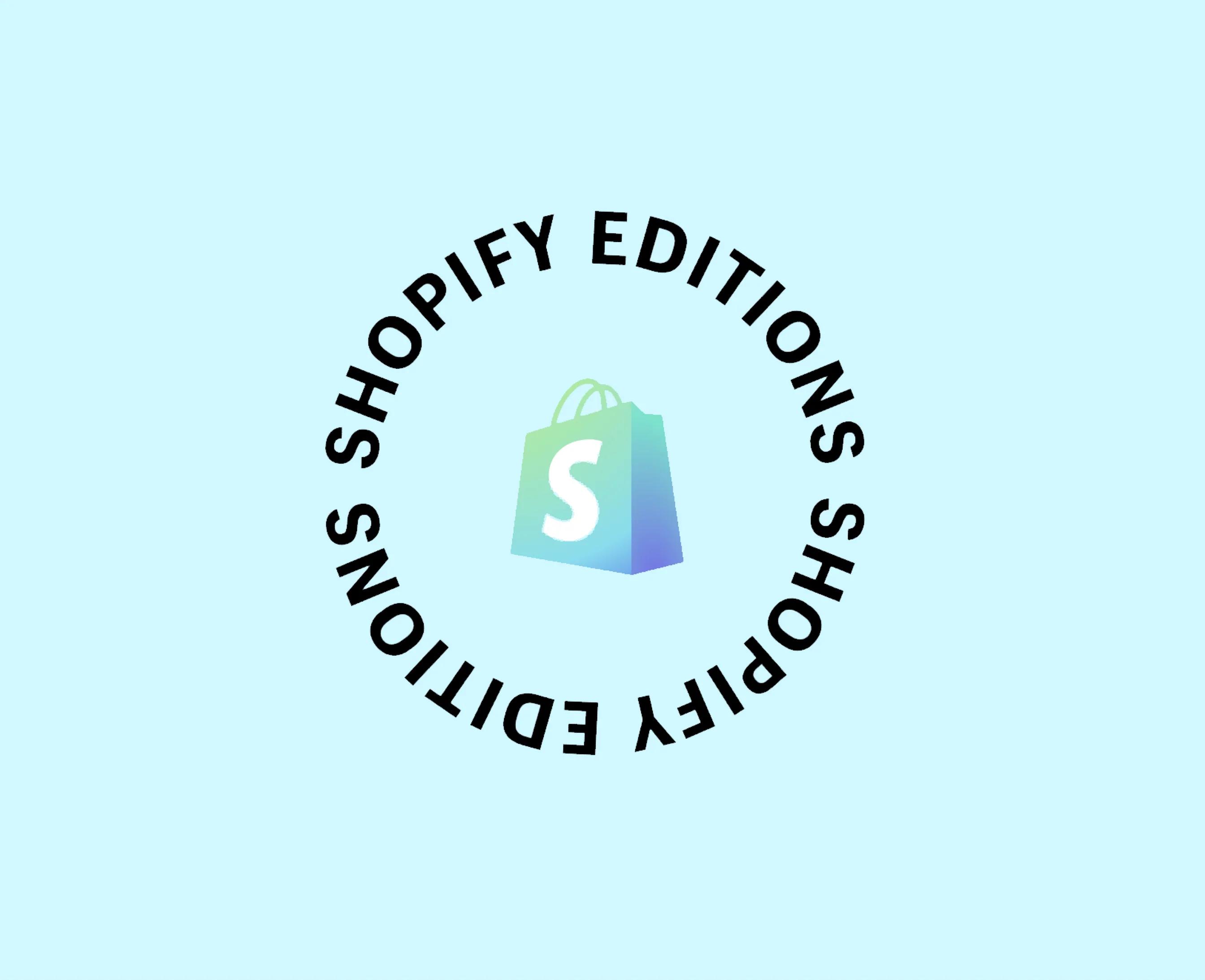 Shopify Editions logo