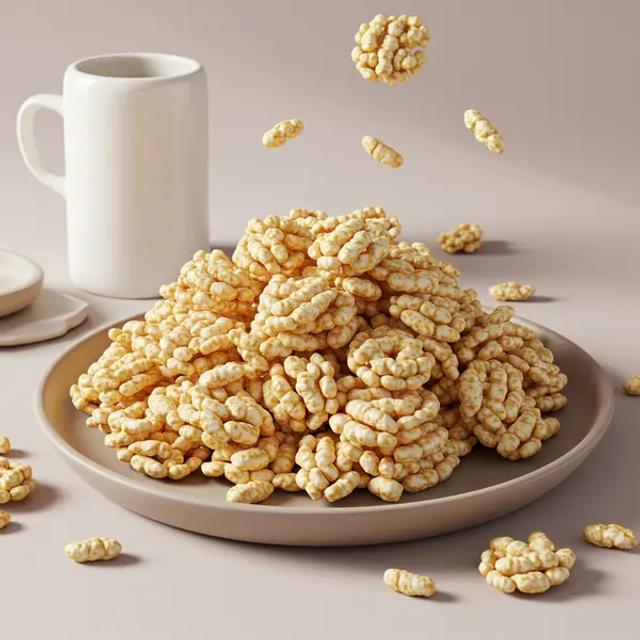 Puffed Rice for babies baby led weaning