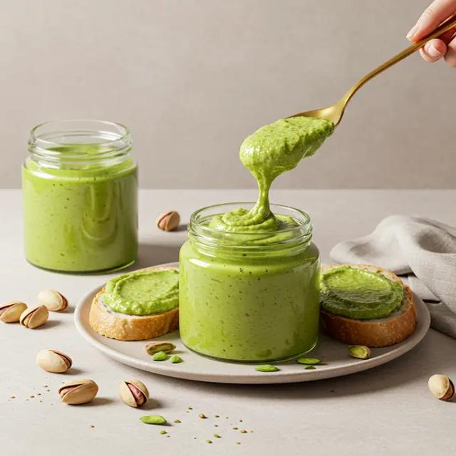 Pistachio Butter for babies baby led weaning
