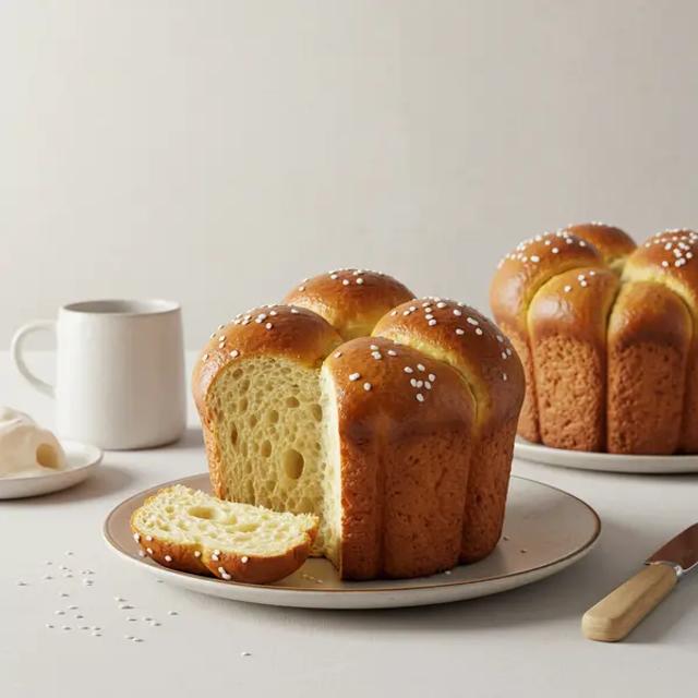 Brioche (low sugar) for babies baby led weaning