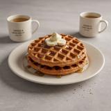 Waffles (whole grain, low sugar)