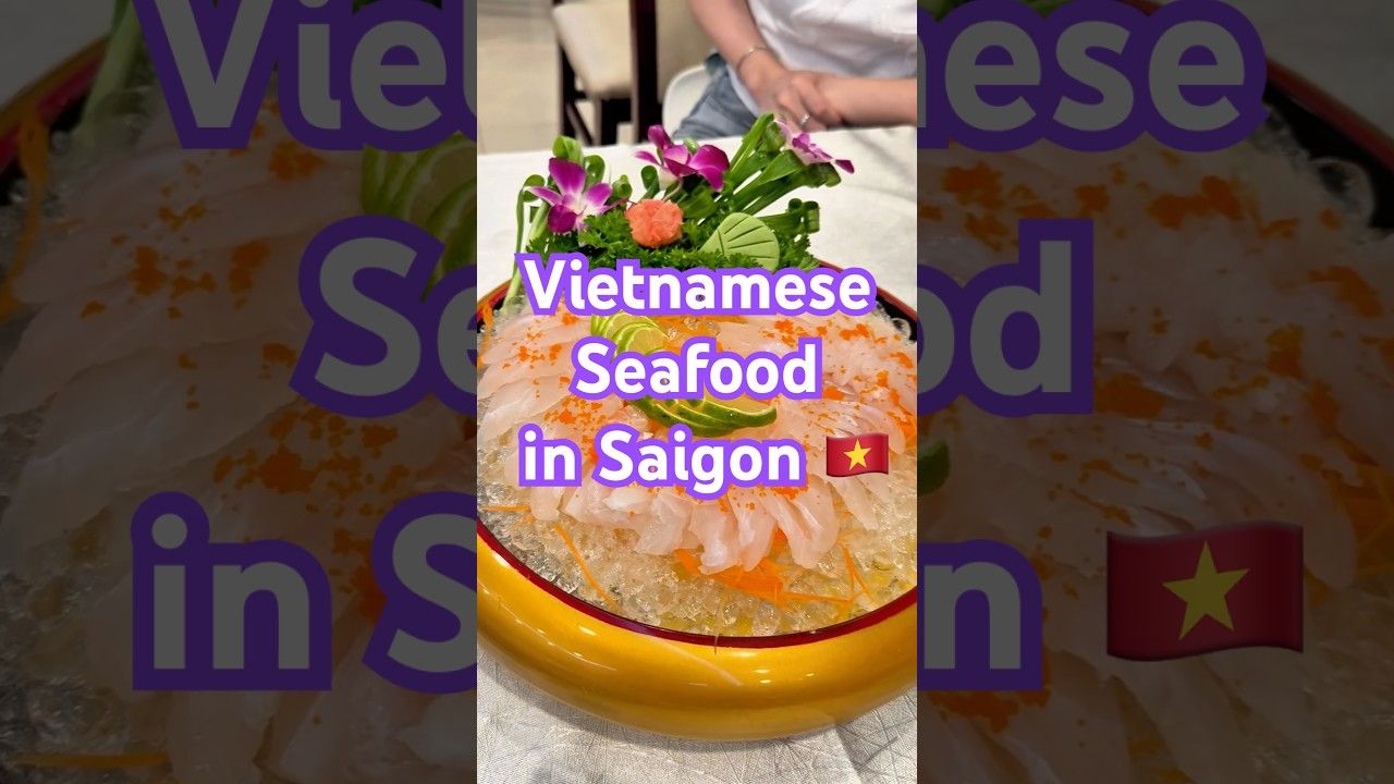 Vietnamese Seafood 🇻🇳 "BIEN DUONG" in Saigon #trending #food #vietnam #saigon #youtubeshorts
