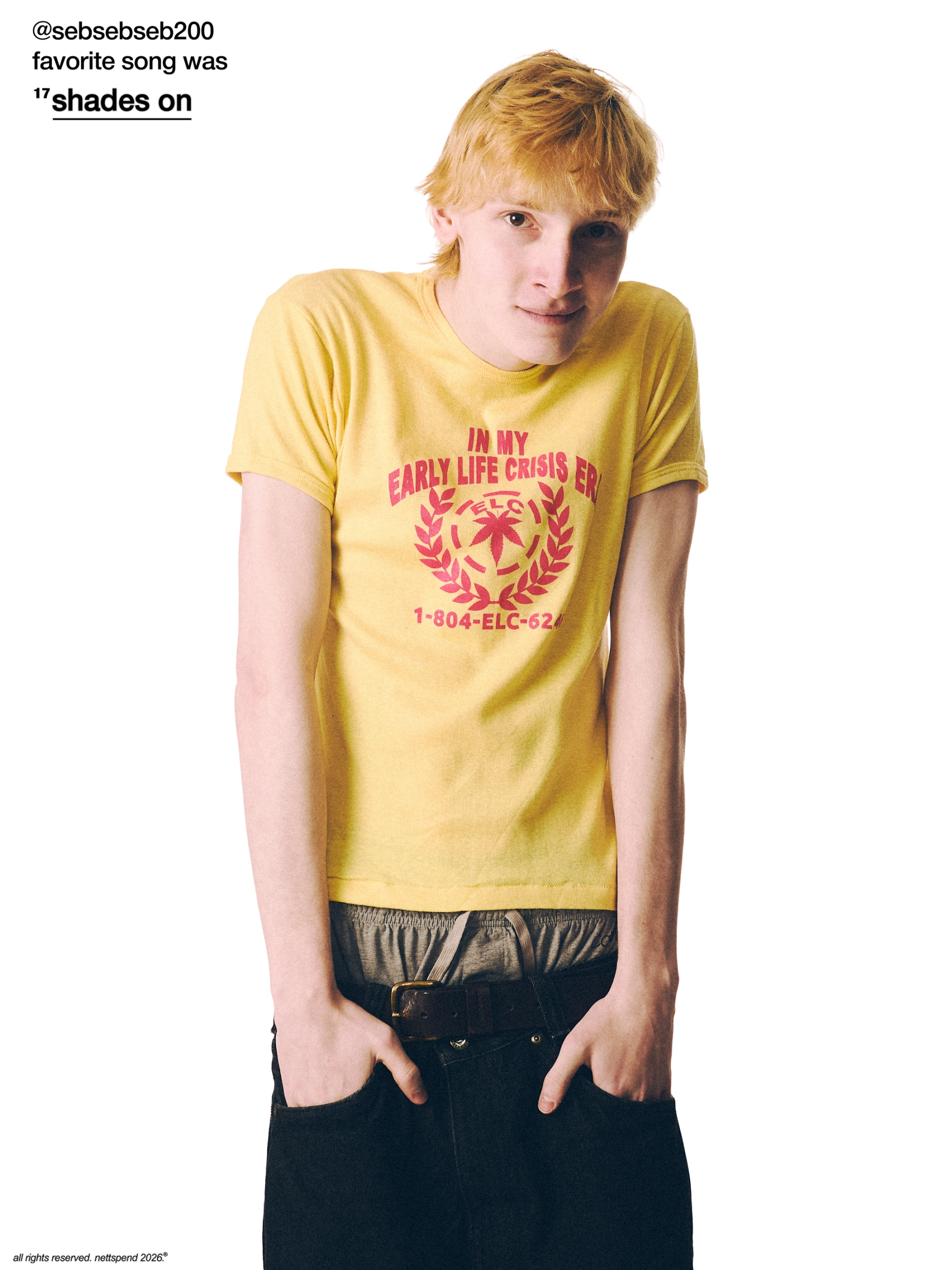 Early Life Crisis Lookbook  : NettSpend