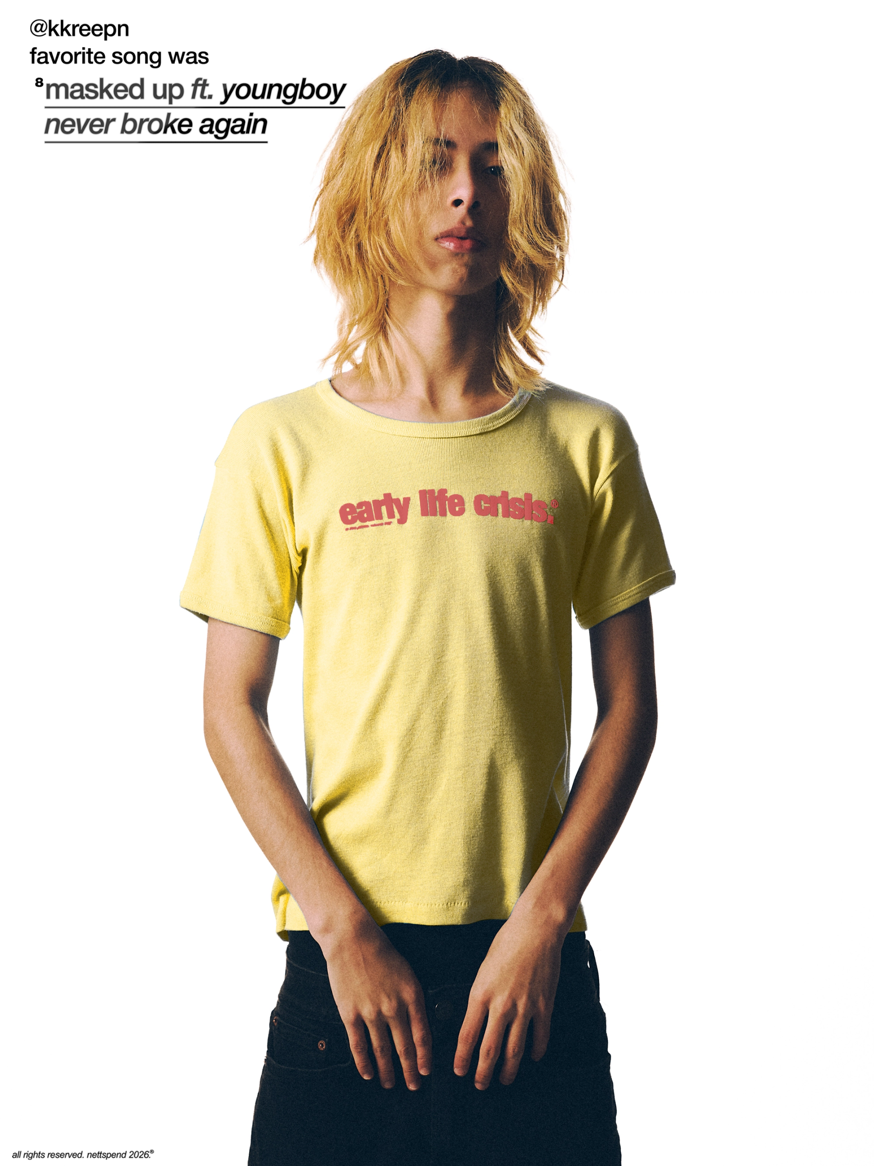 Early Life Crisis Lookbook  : NettSpend