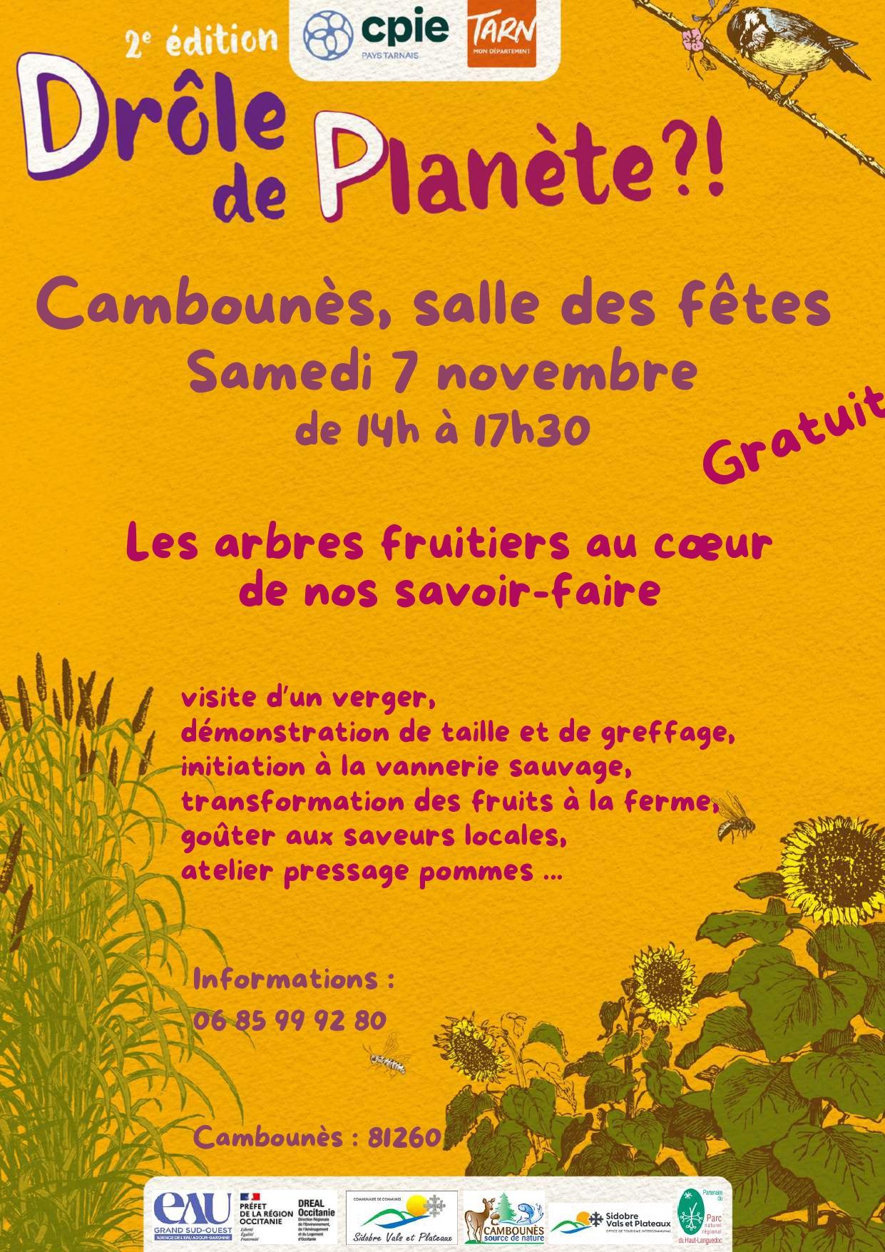 Animation autour du fruitier - CPIE 81