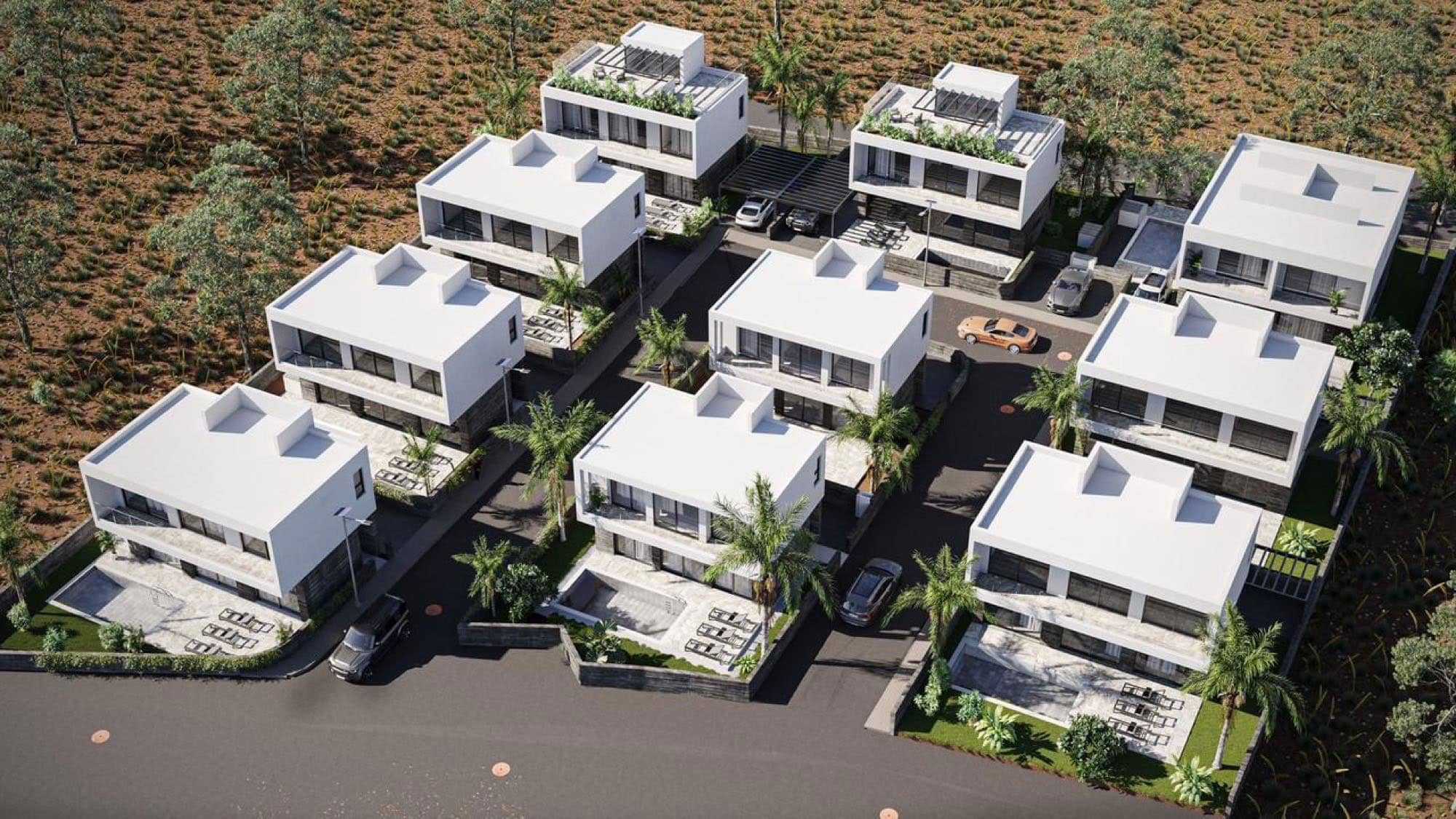 Современная вилла Amber Homes в Пафосе, Кипр