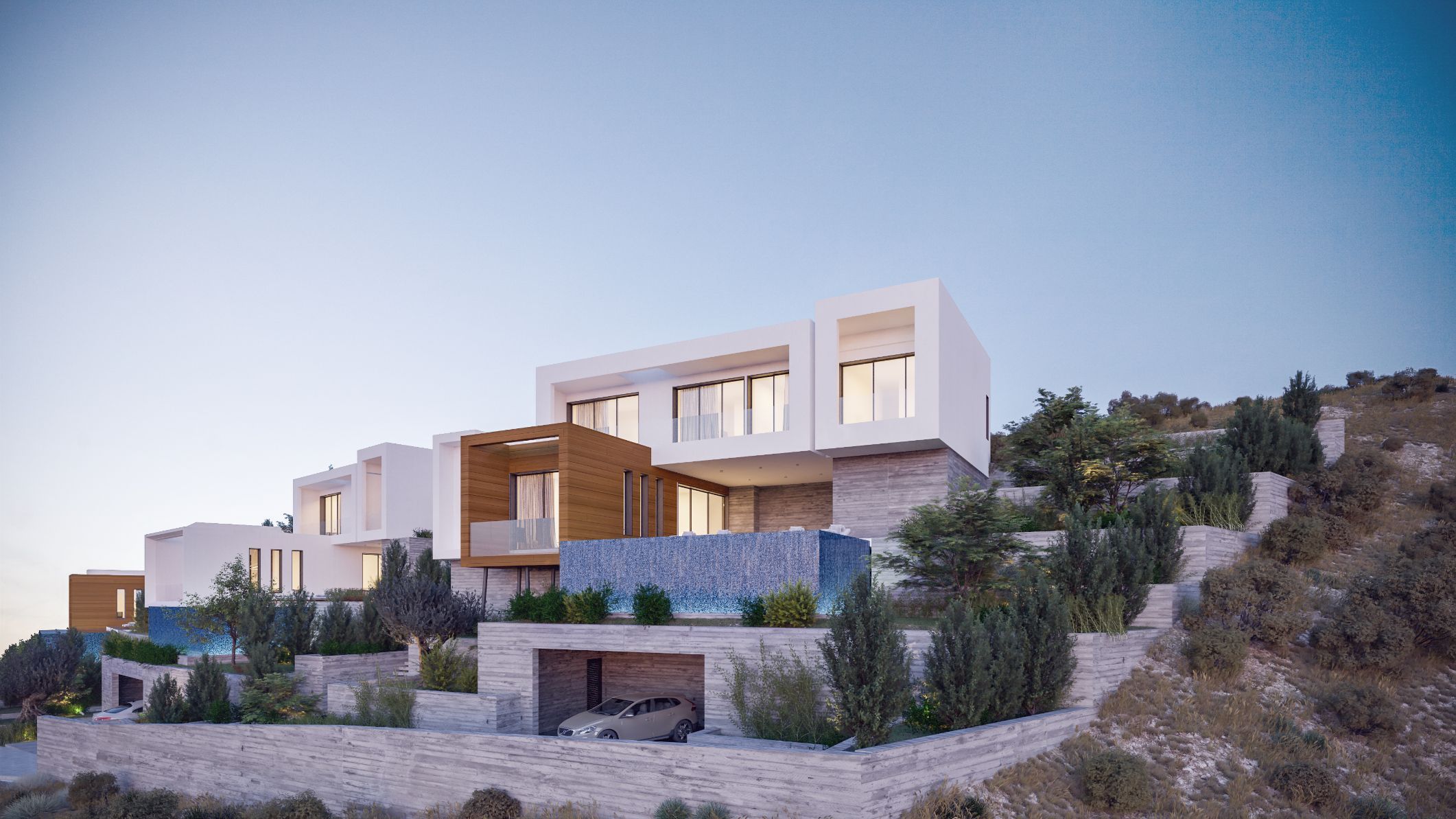 Ouranos Villas Tsada – 3-4 Bed Luxury Villas for Sale