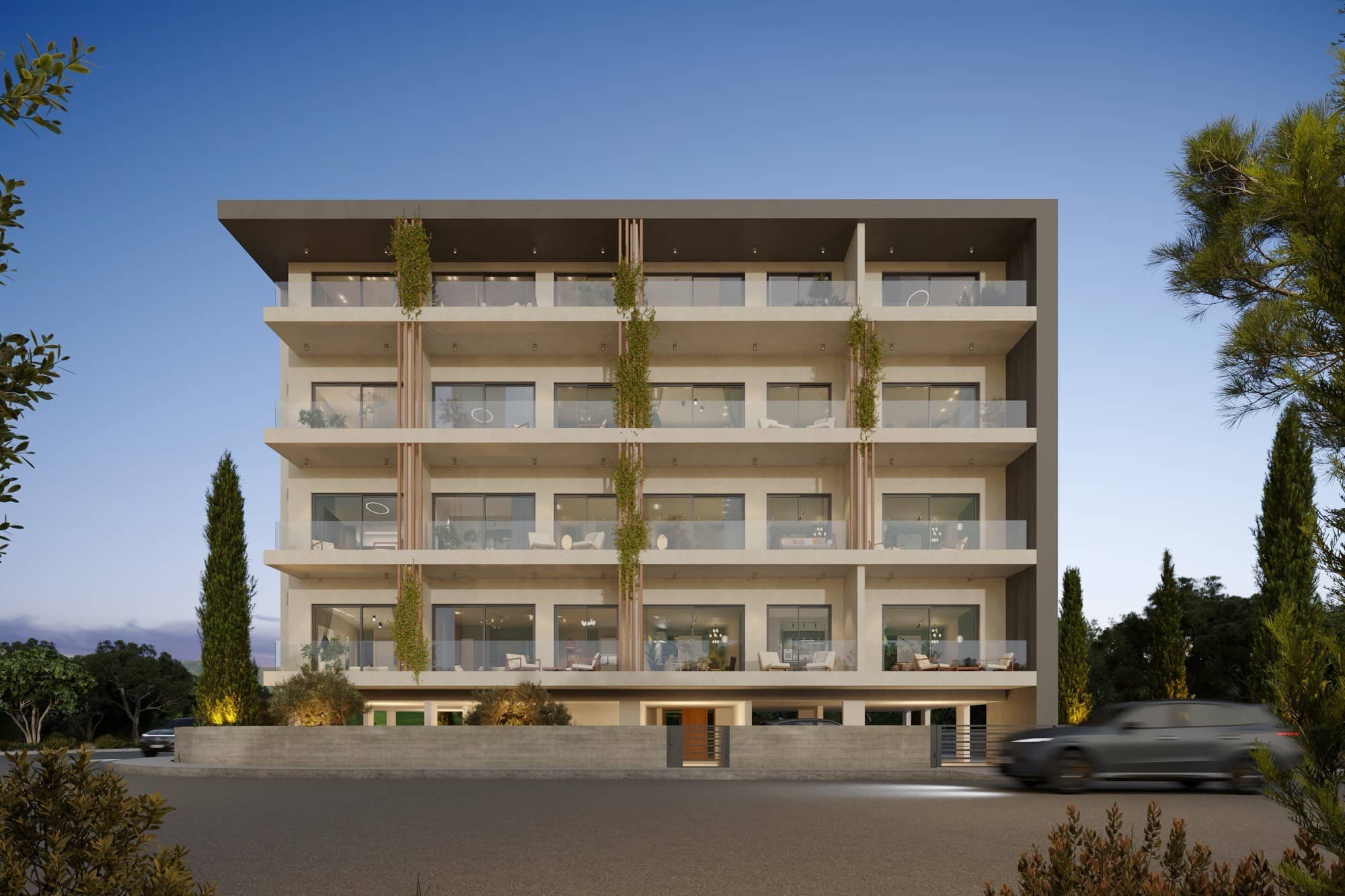 Elements Wohnungen in Paphos – 1-3 Zi. mit Meerblick