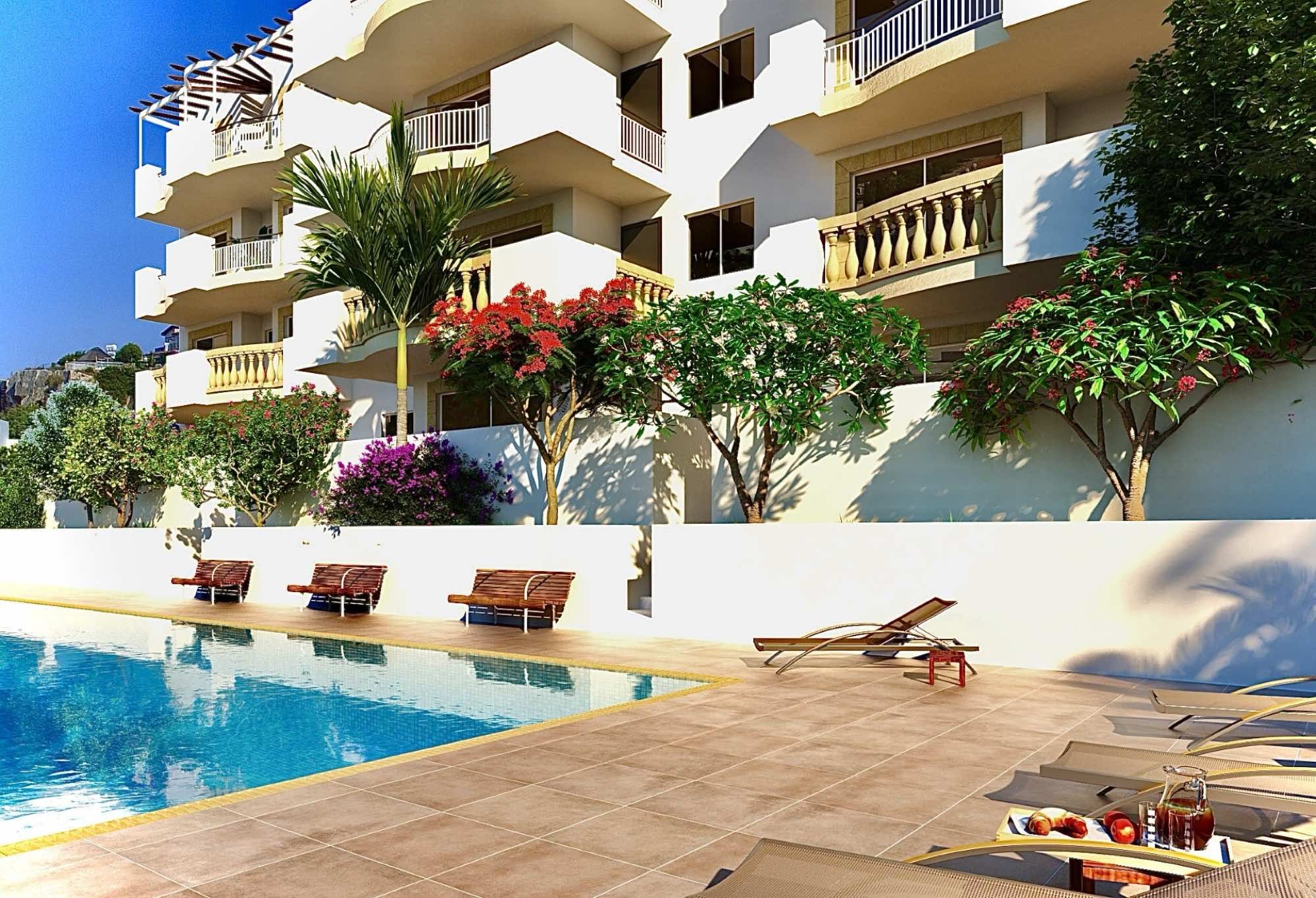 2–4 Bedroom Pearl Park Apartments for Sale in Paphos, Cyprus