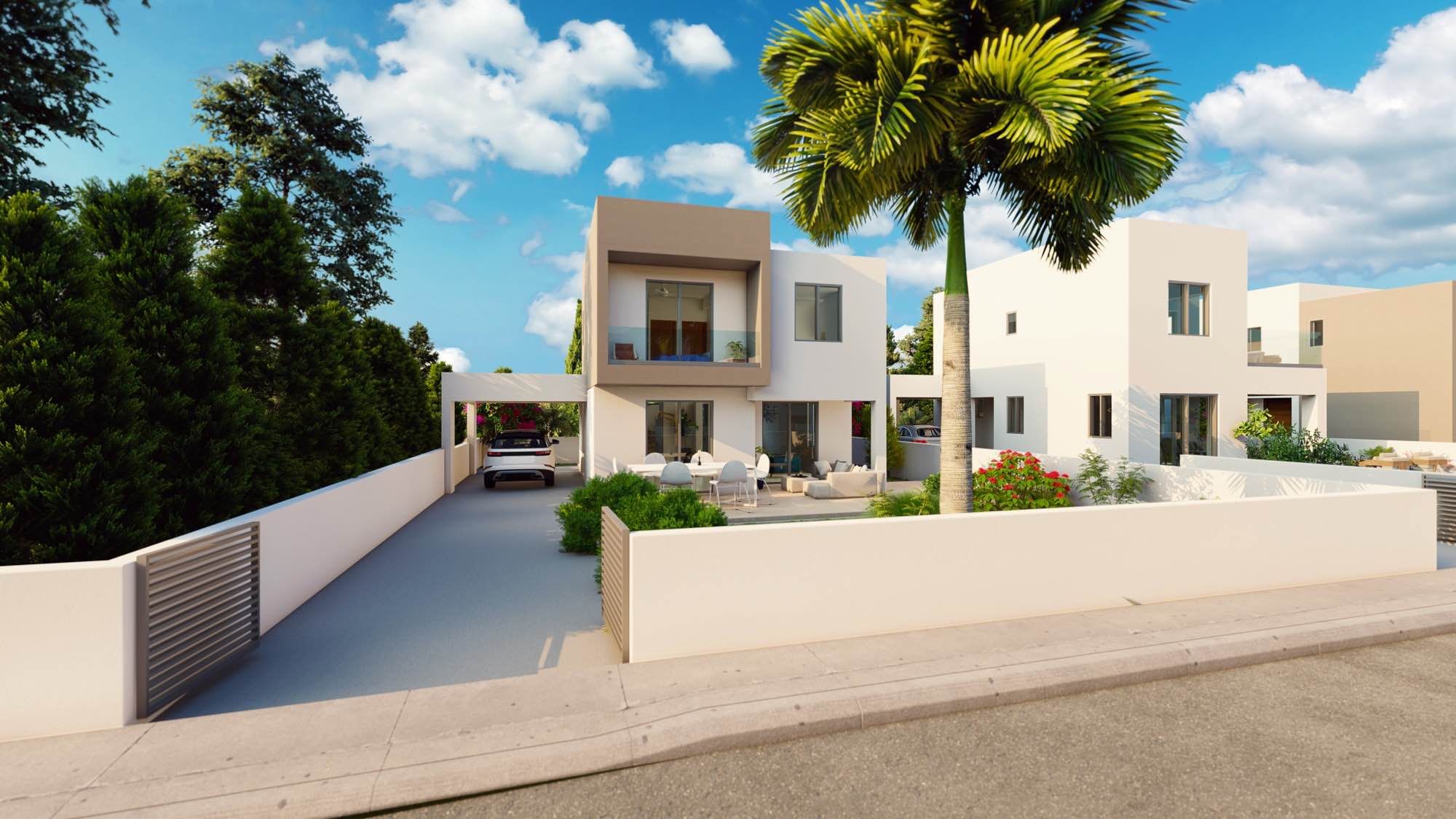 2–4 Bedroom Zephyros Village 3 Villas for Sale in Mandria, Paphos