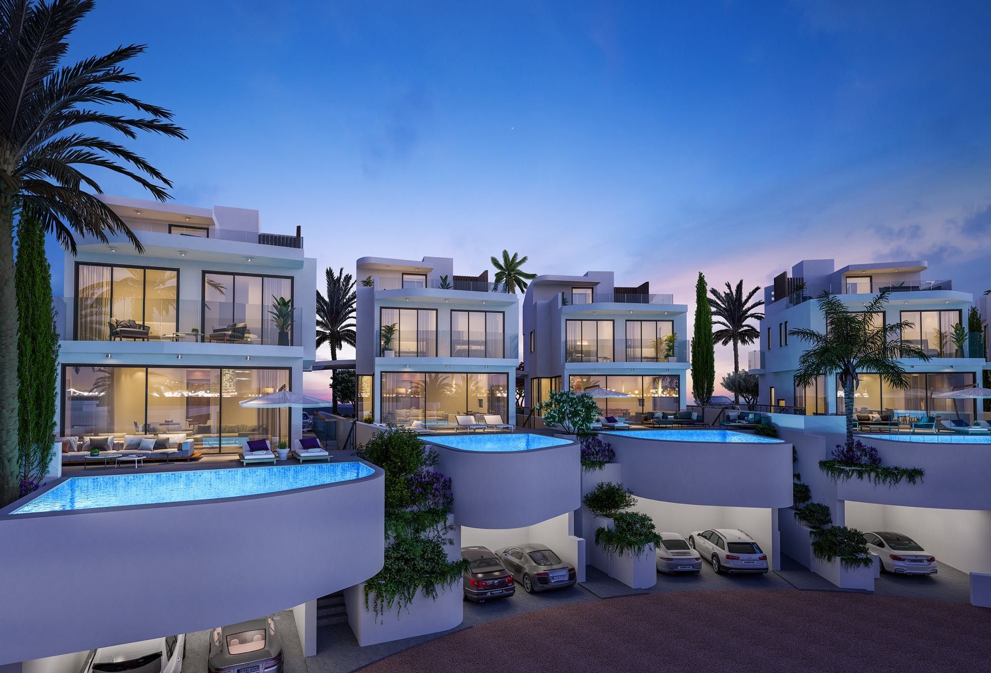Купить Виллы у Моря в Пафосе – Armonia Beach Villas Кипр