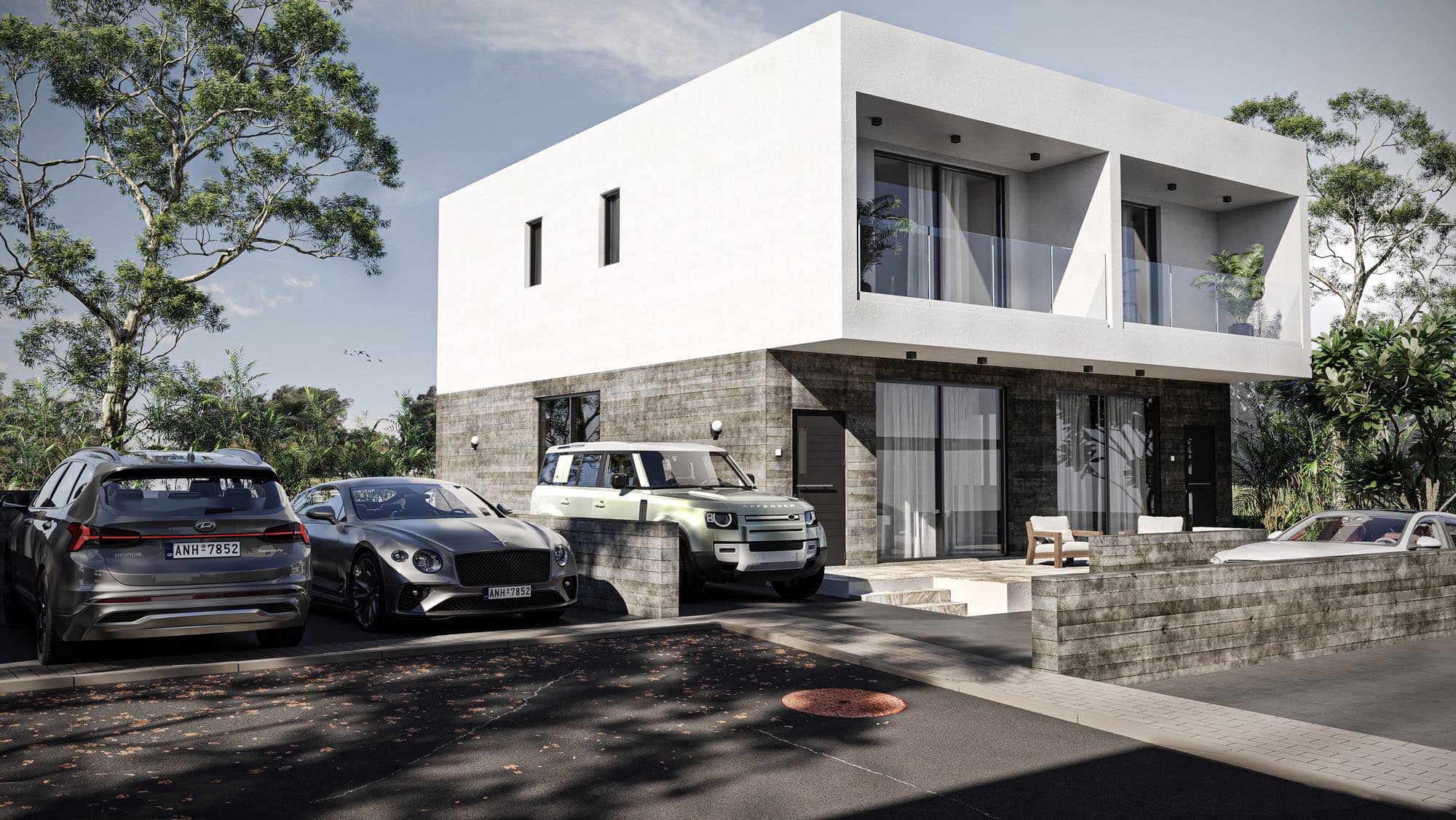 Современная вилла Amber Homes в Пафосе, Кипр