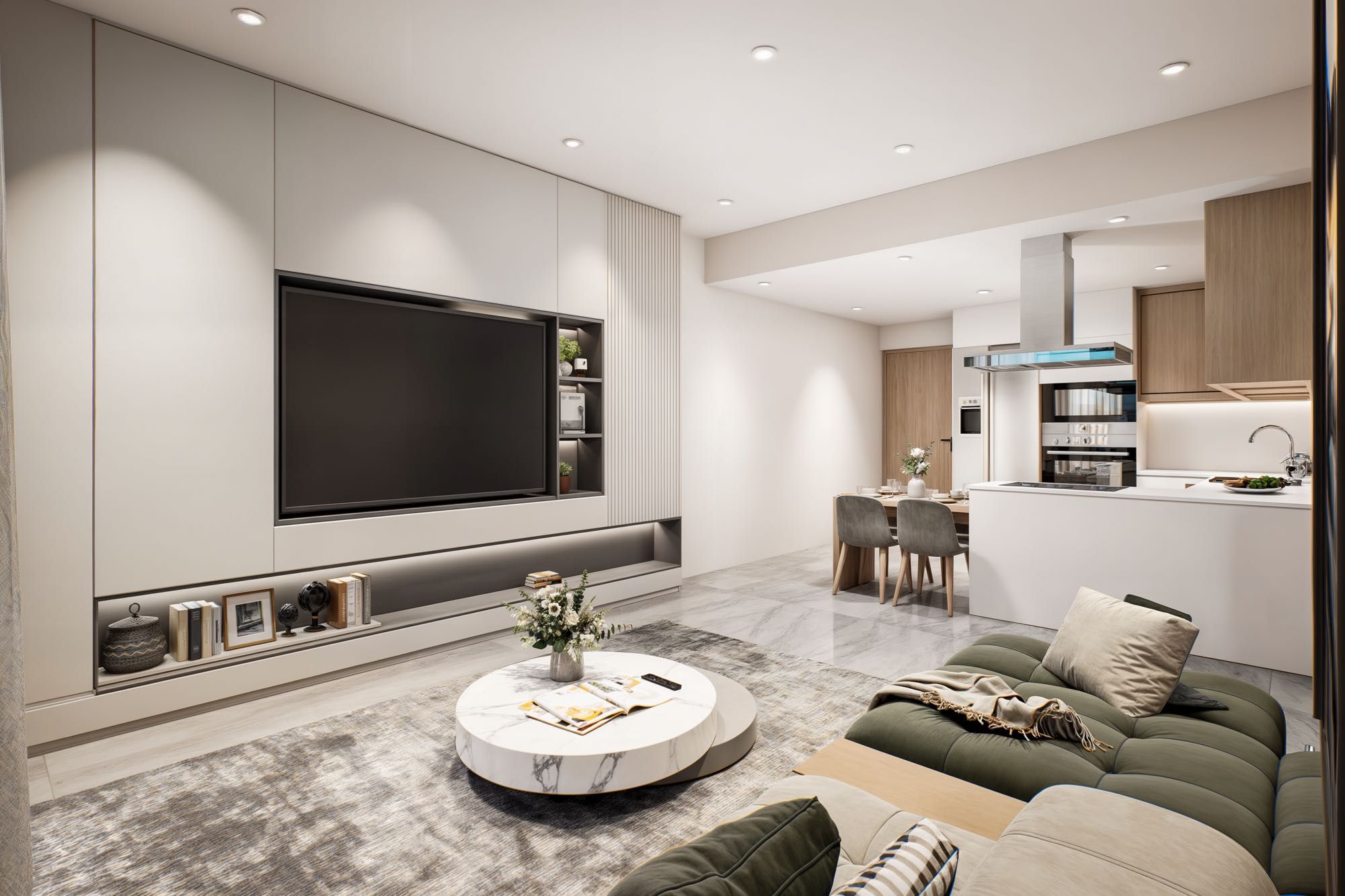 Apartamenty Horizon 1–3 sypialnie na sprzedaż w Pafos, Cypr