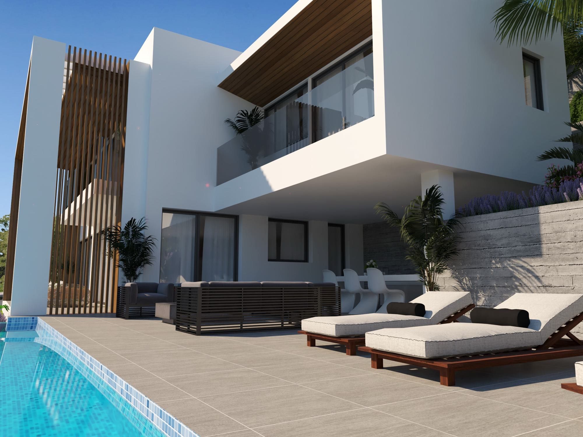 Luxury 5 Bedroom Tsada Panorama Superior Villa for Sale in Paphos, Cyprus