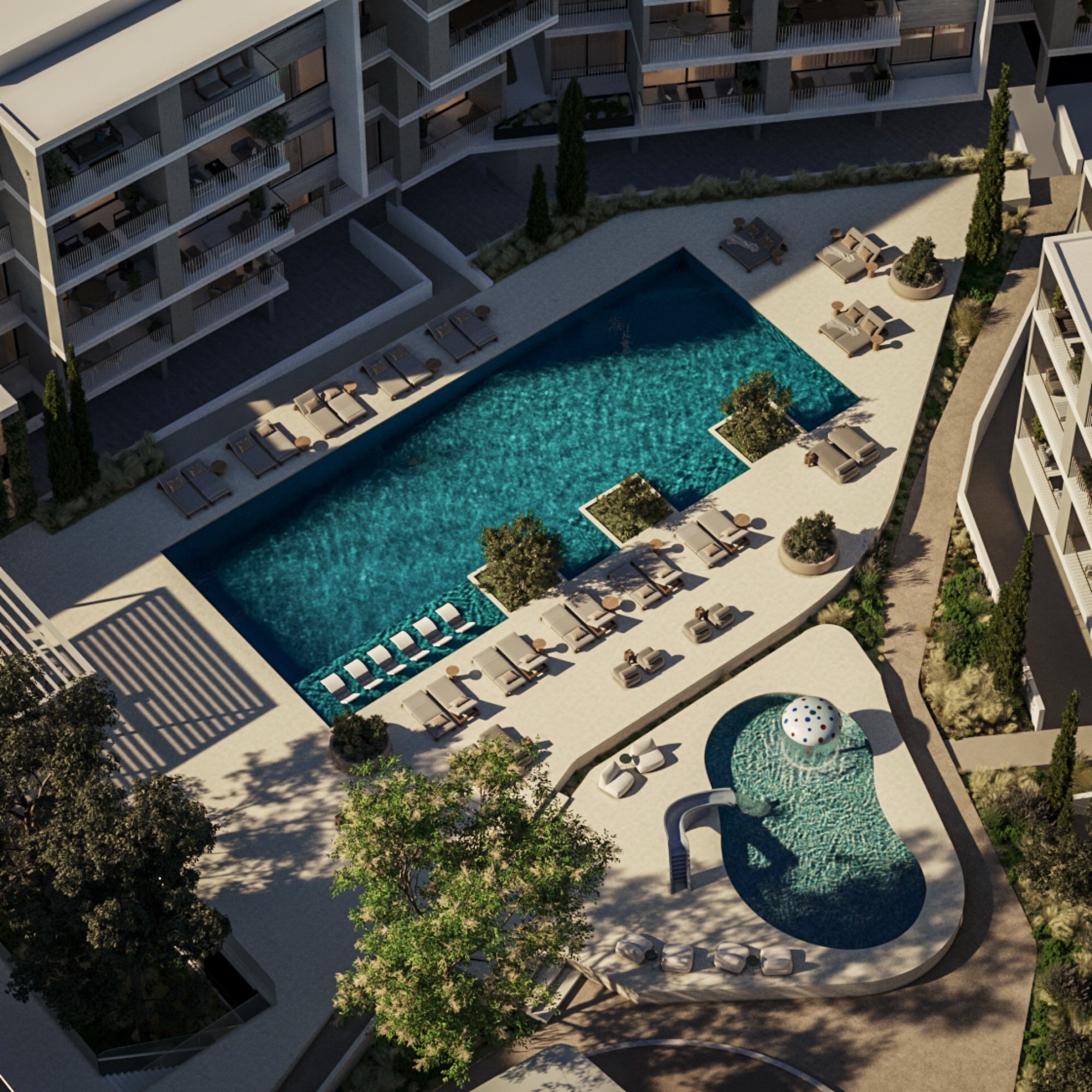 Luxury 1–3 Bedroom Elysia Blu Apartments for Sale in Paphos, Cyprus
