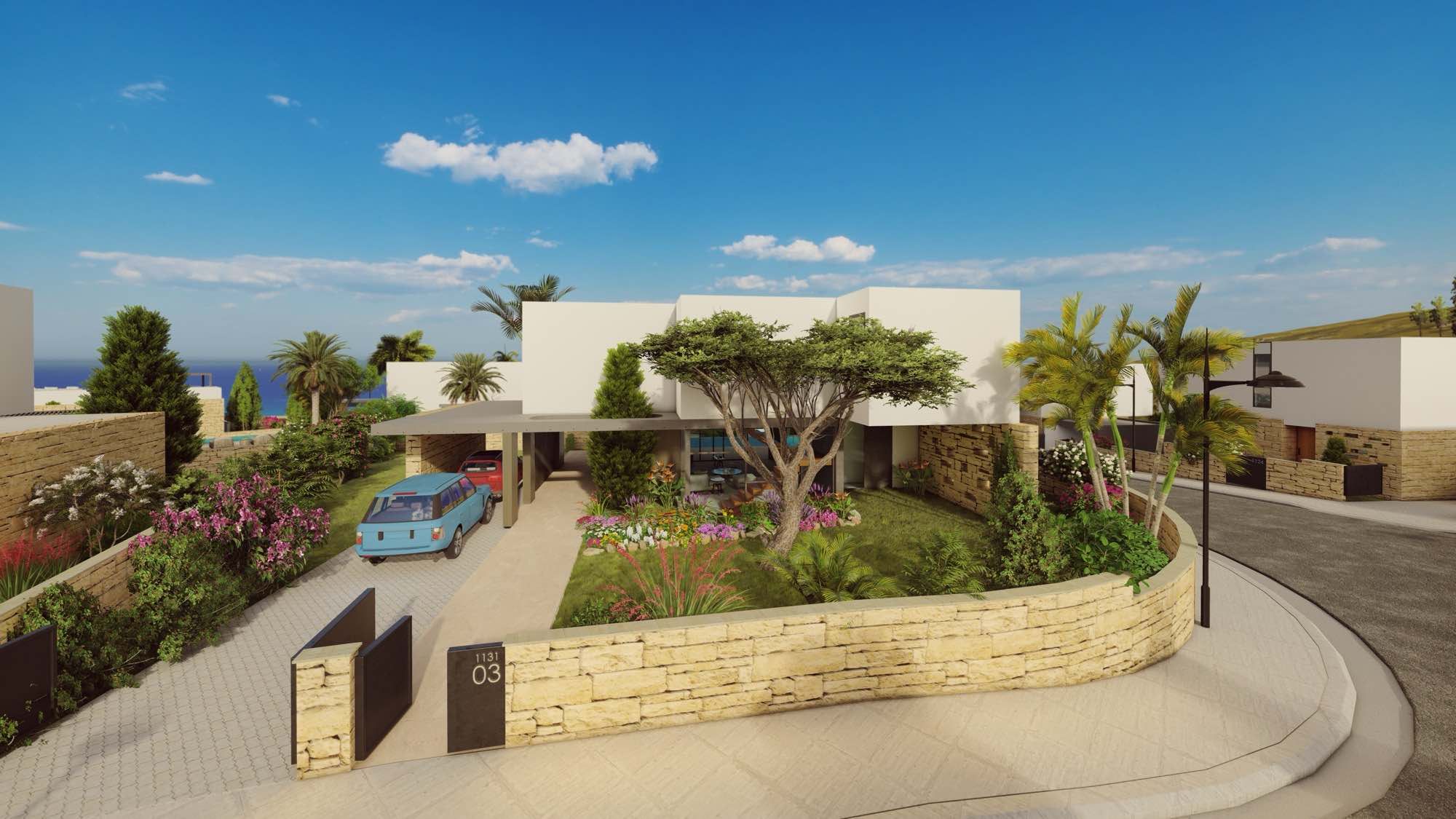 Luxury 3–5 Bedroom Viewpoint Hills Villas for Sale in Peyia, Cyprus