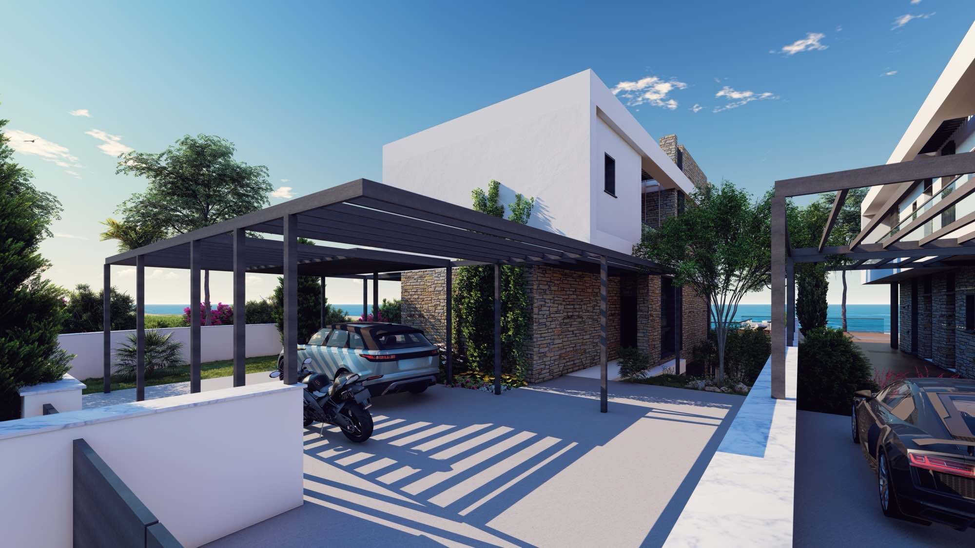 Luxury 3–5 Bedroom Pelagos Beachfront Villas for Sale in Paphos, Cyprus