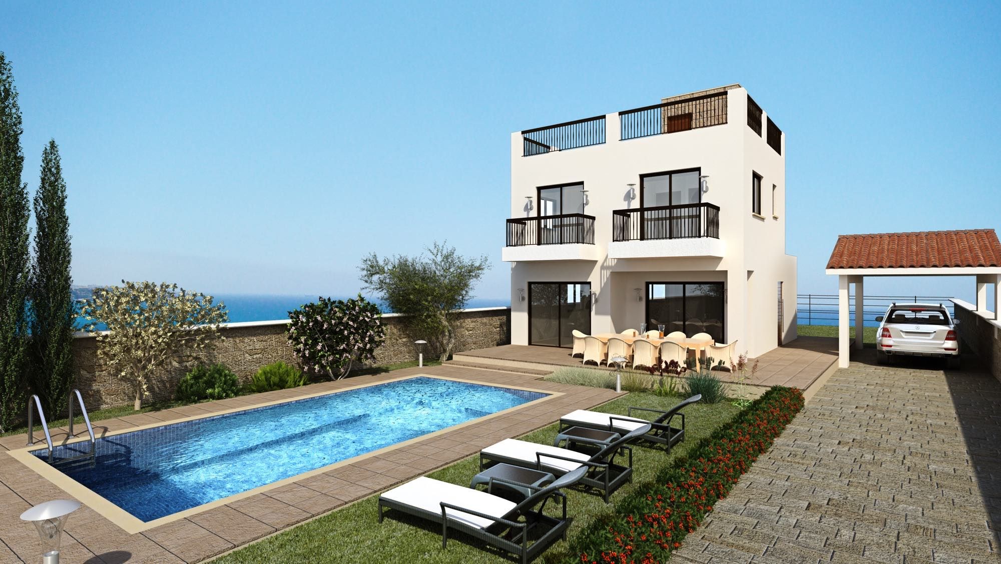 Luksusowe wille Premier Residences na sprzedaż w Venus Rock, Cypr