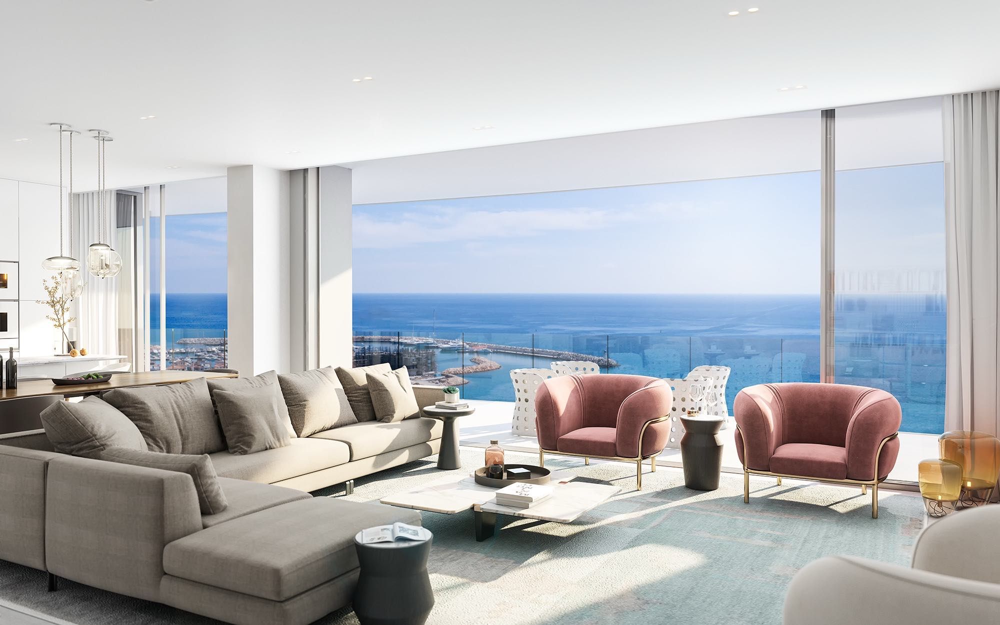 Купить Апартаменты у Моря – Limassol Blu Marine