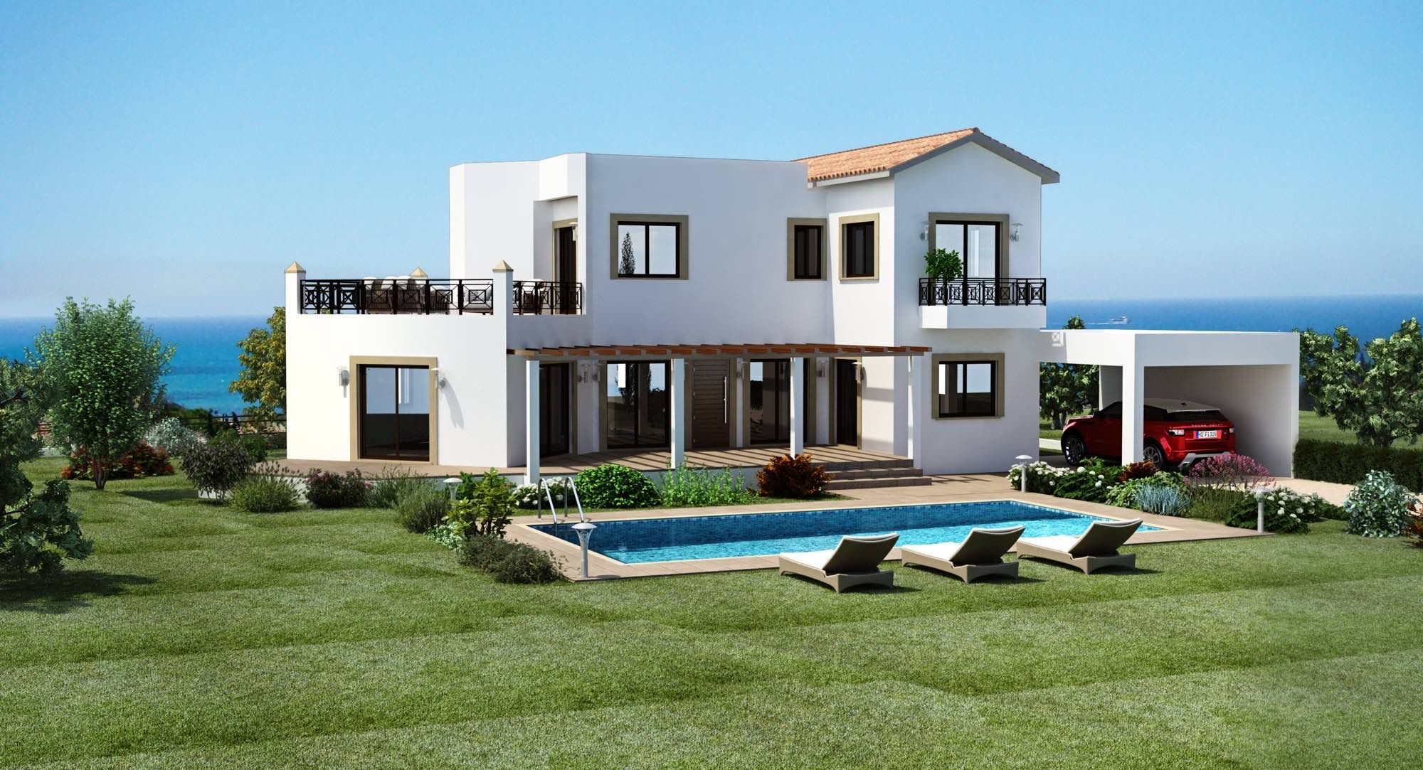 Купить элитные виллы Royal Residences в Venus Rock, Пафос