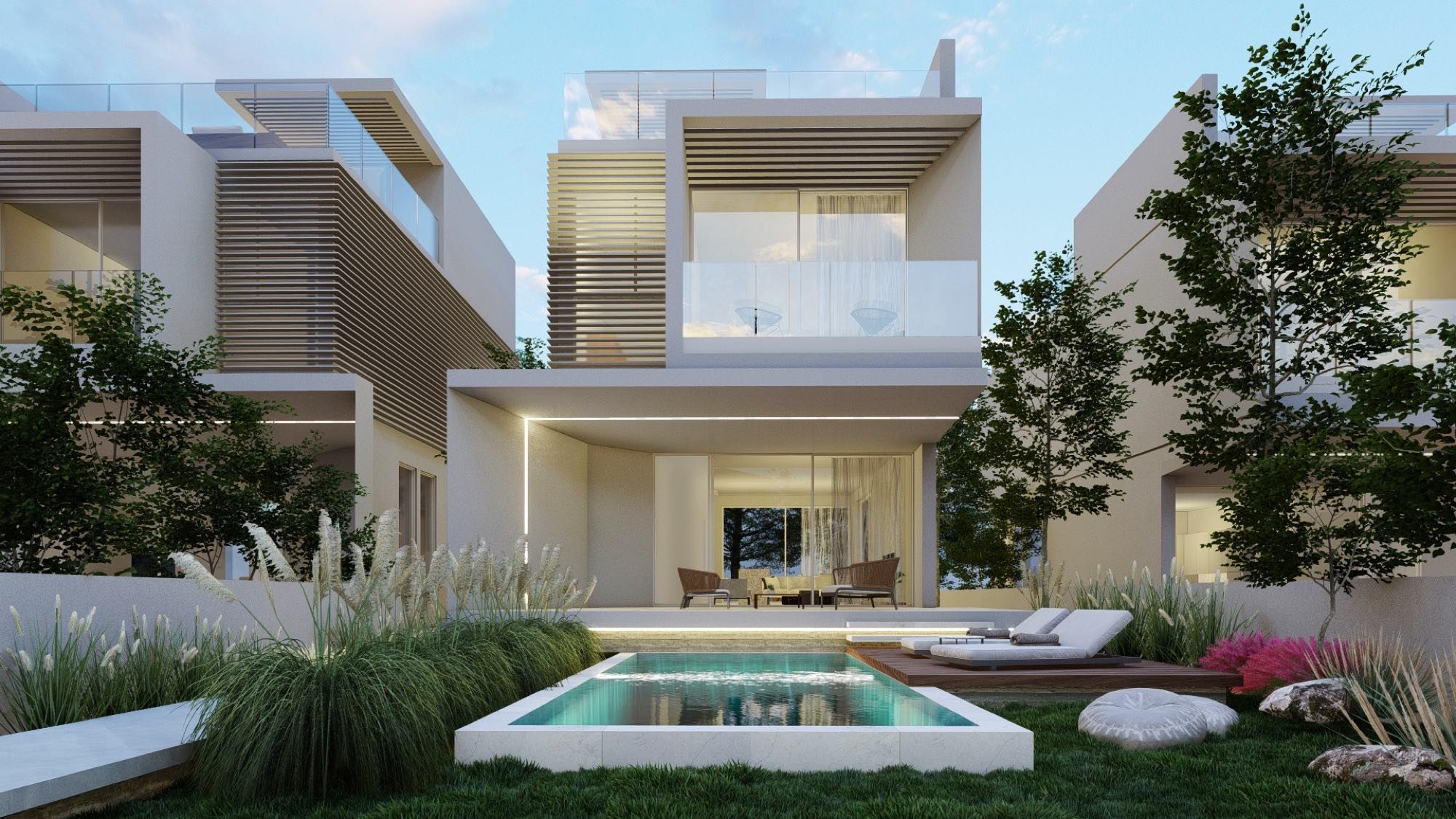 Westlight luxury villa with private pool and Mediterranean design in Paphos