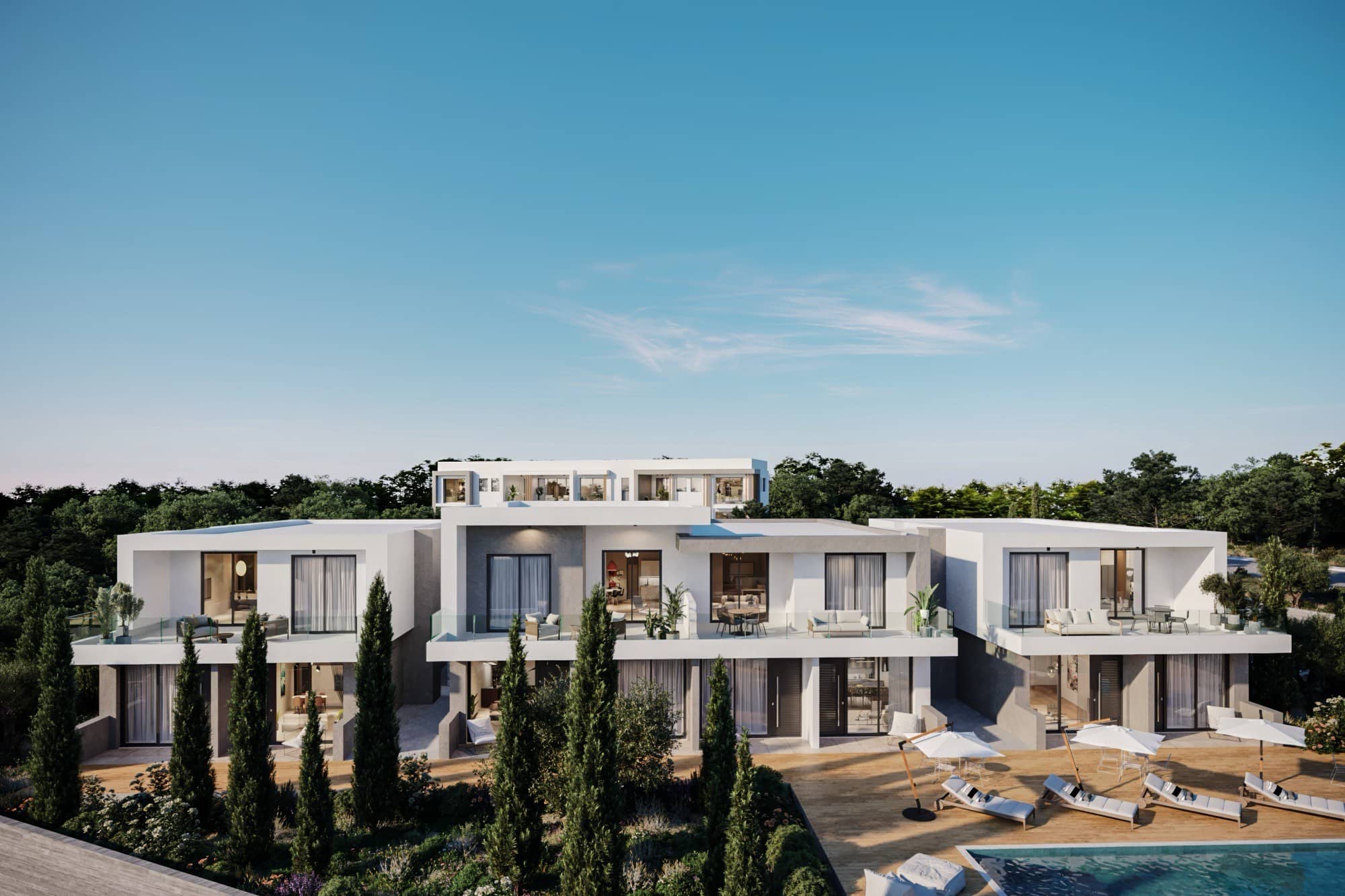 Cirvis Wohnungen in Paphos – 1-2 Zi. zum Kauf