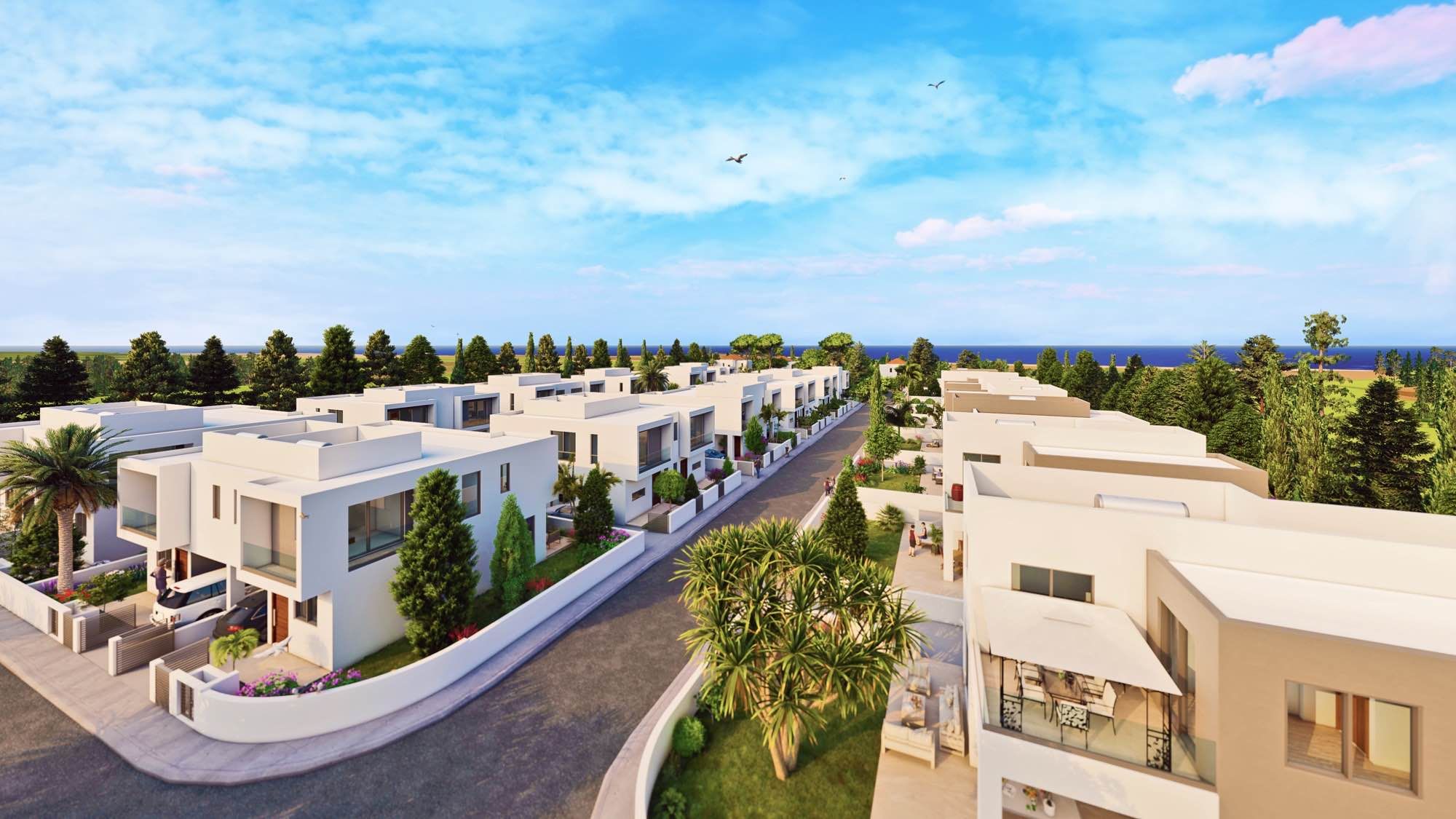 2–4 Bedroom Zephyros Village 3 Villas for Sale in Mandria, Paphos