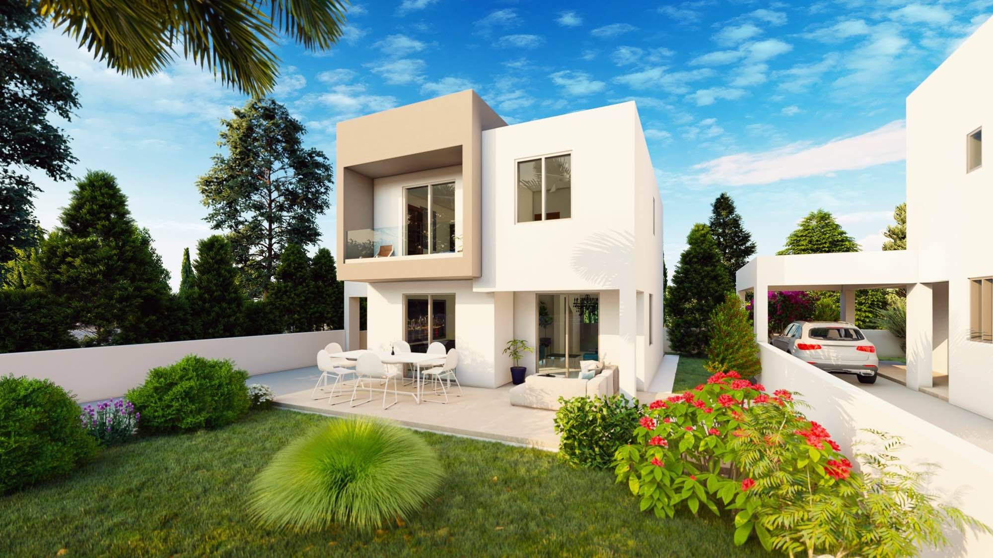 2–4 Bedroom Zephyros Village 3 Villas for Sale in Mandria, Paphos
