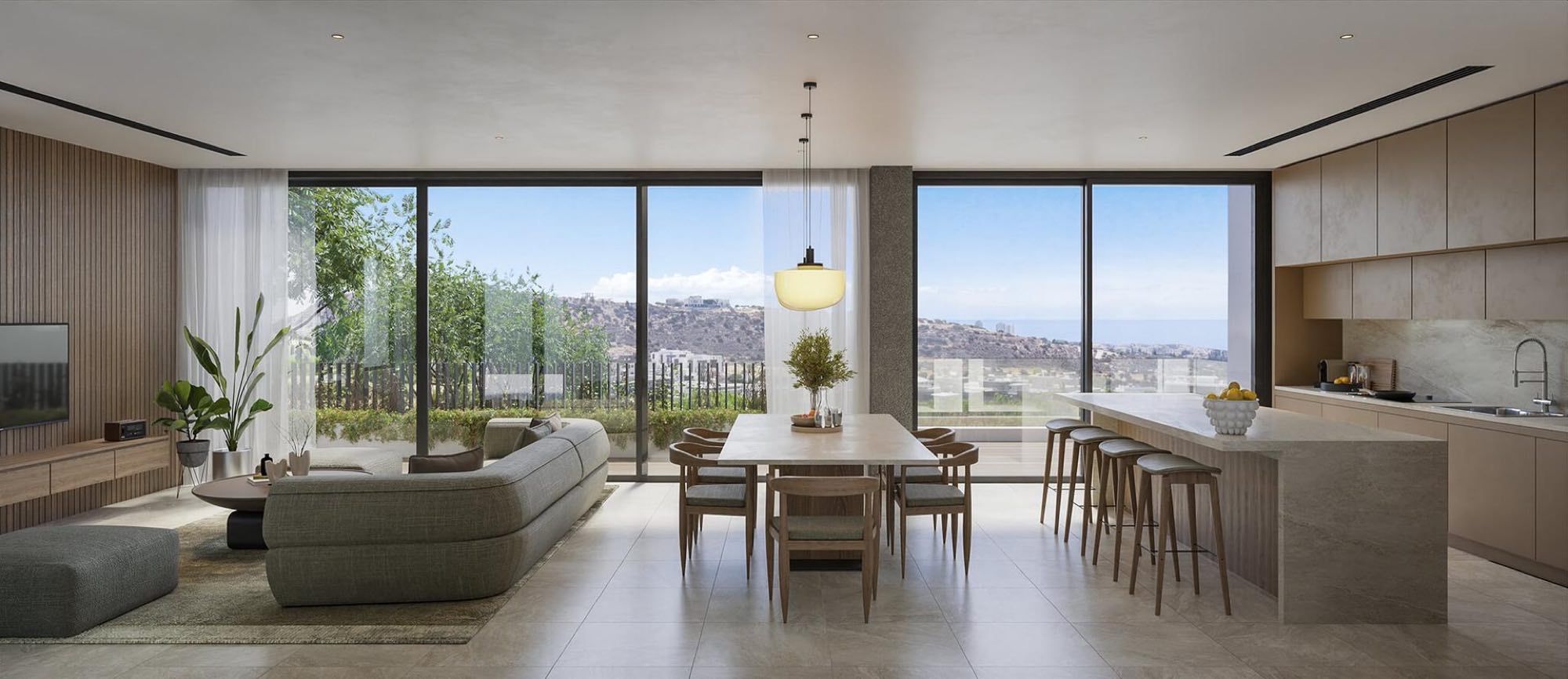 Luxus Skyline Villen zum Verkauf in Limassol, Zypern