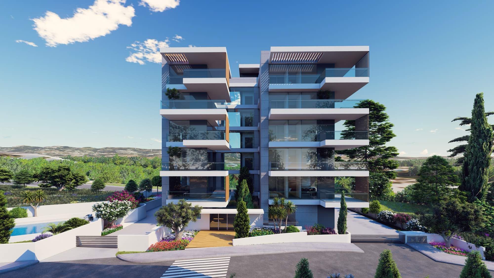 2–3 pokojowe apartamenty Galaxy Residences na sprzedaż w Pafos, Cypr
