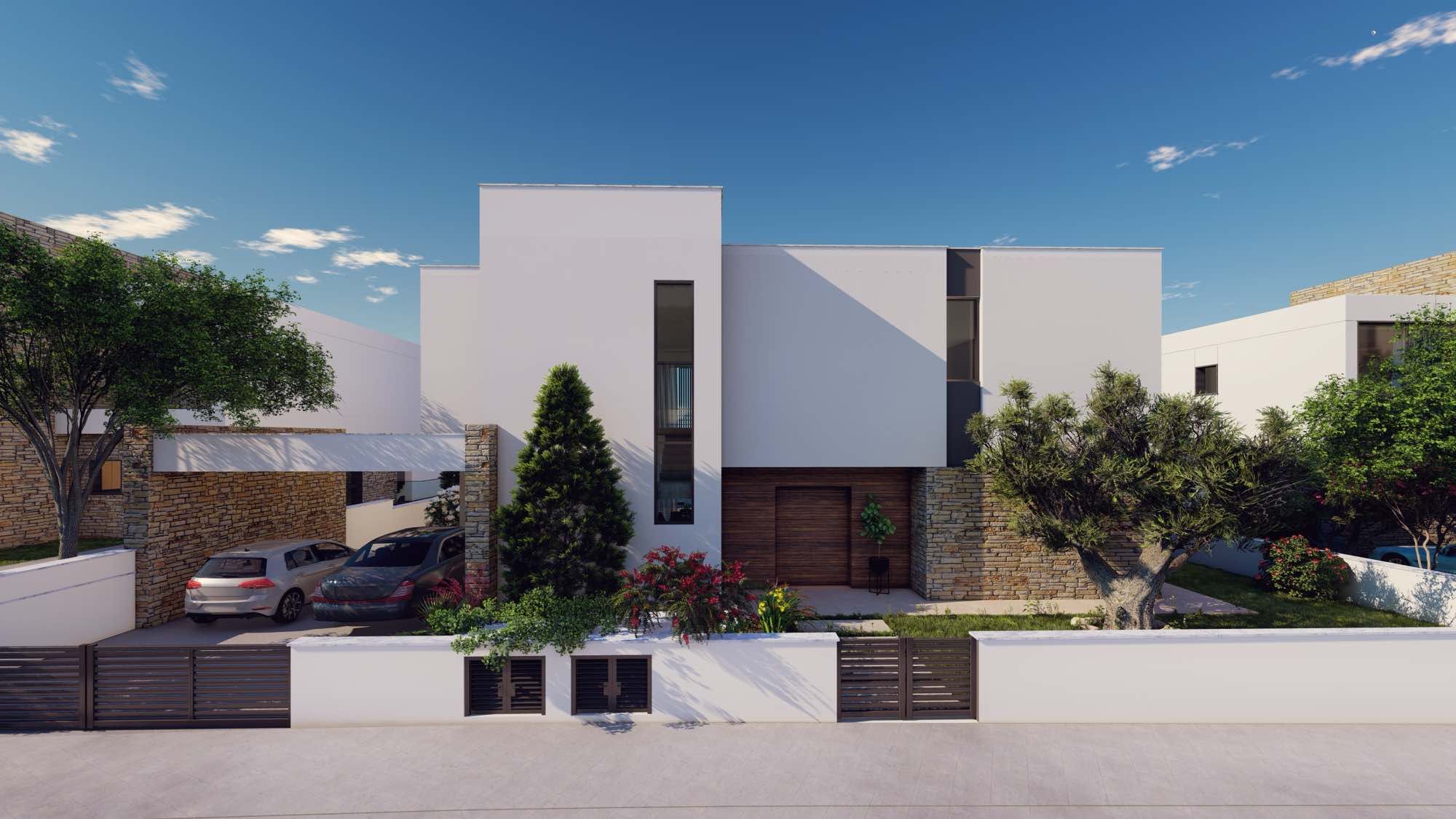 Luxury 3–5 Bedroom Pelagos Beachfront Villas for Sale in Paphos, Cyprus