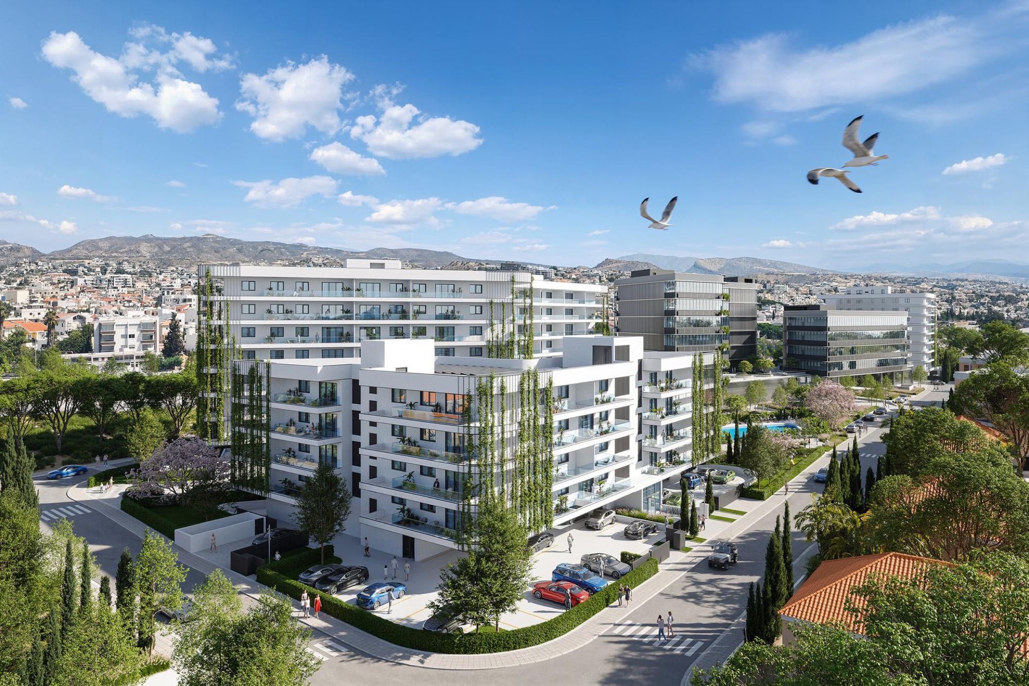 Luxus Silicon Park Wohnungen zum Verkauf in Limassol, Zypern