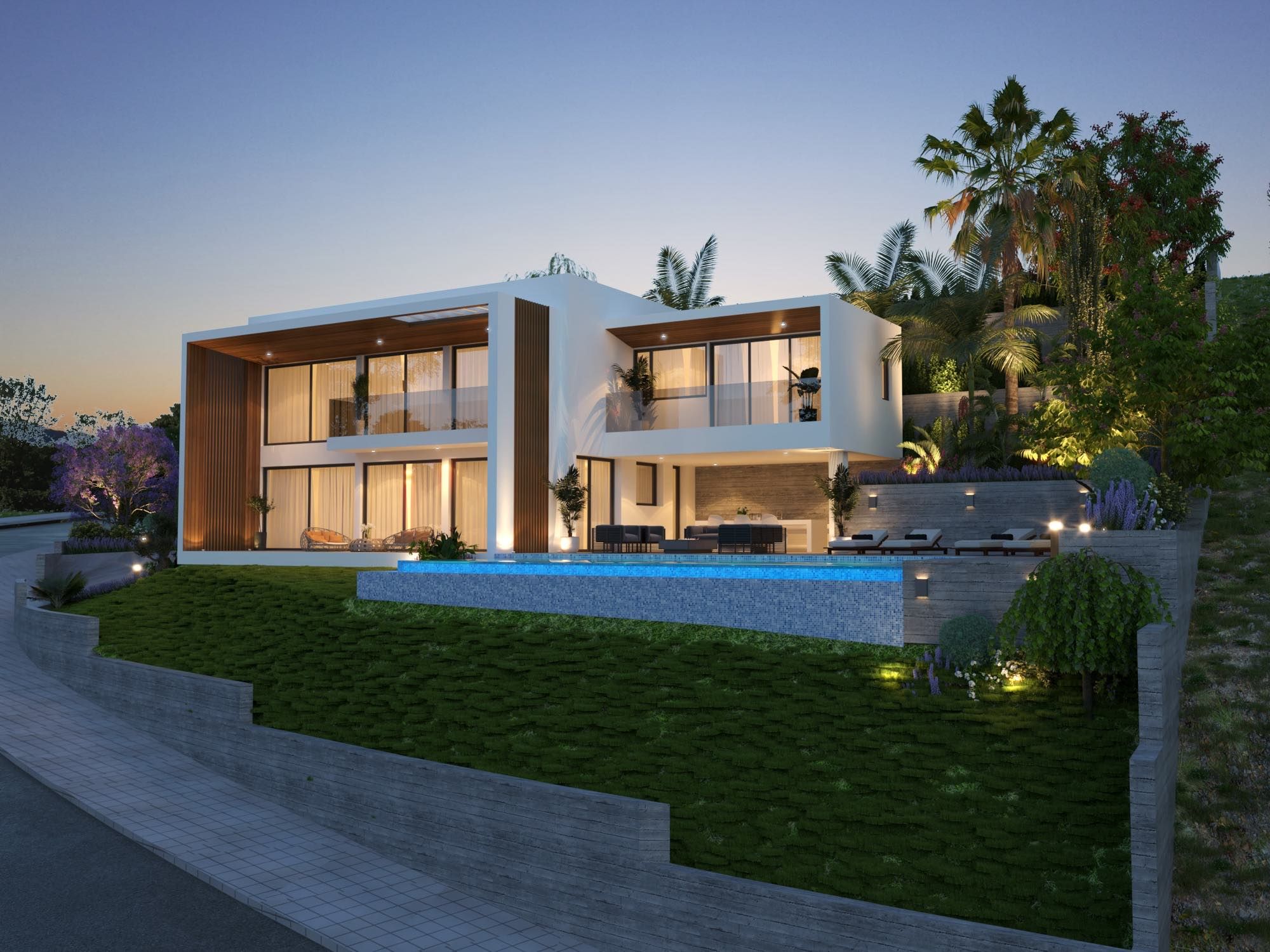 Tsada Panorama Superior Villa с 5 спальнями на продажу в Пафосе, Кипр