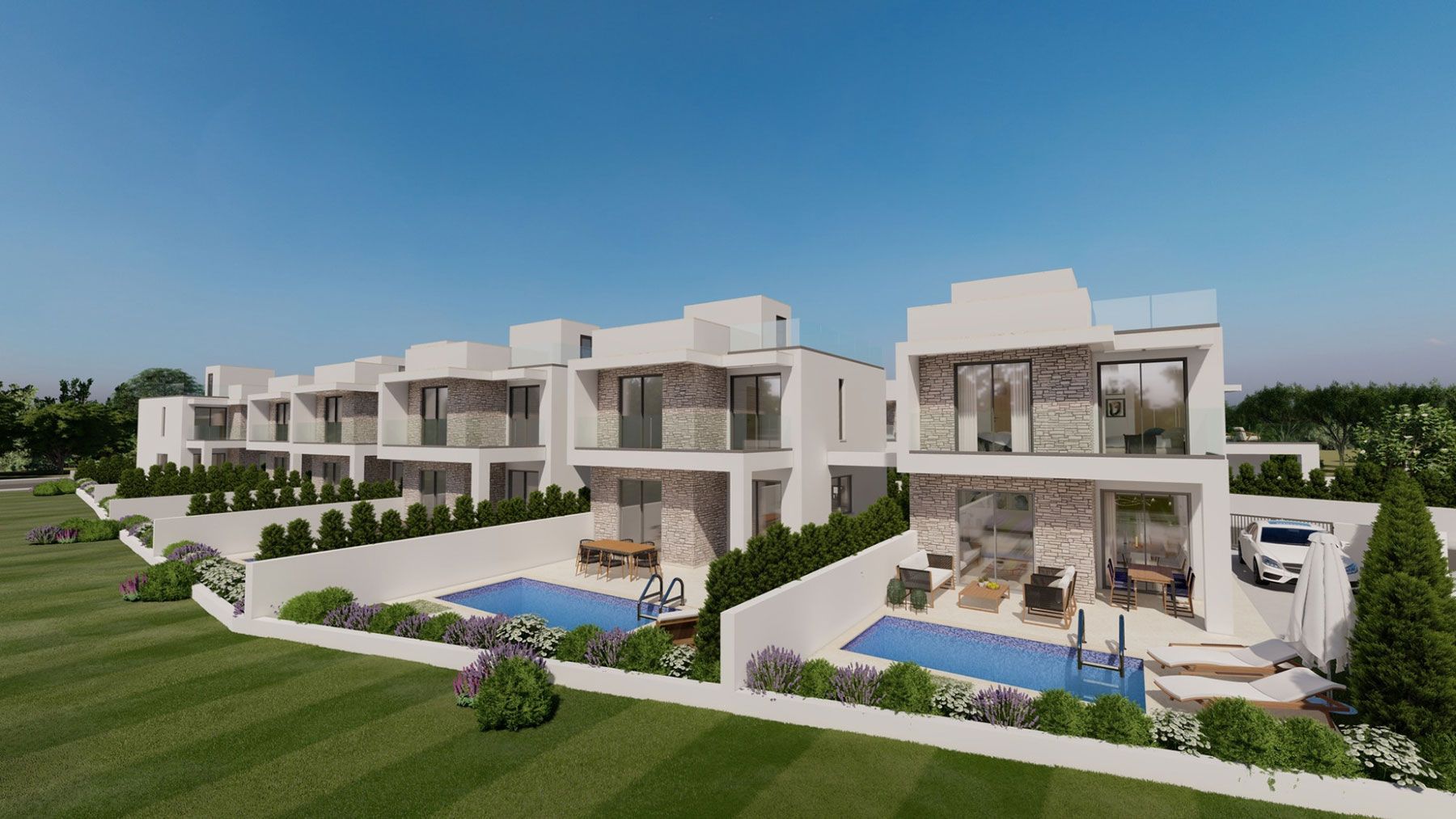Buy a villa in Cyprus Golden View Villas
