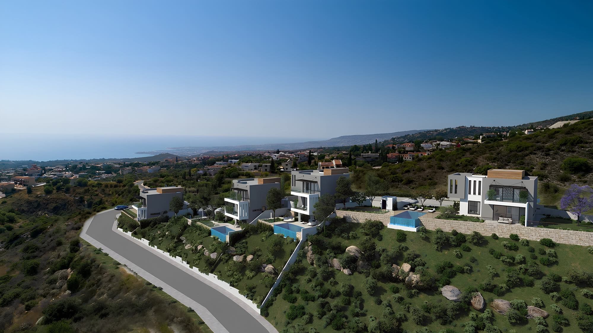 Luxusvillen in Paphos kaufen | Lofos Heights Zypern