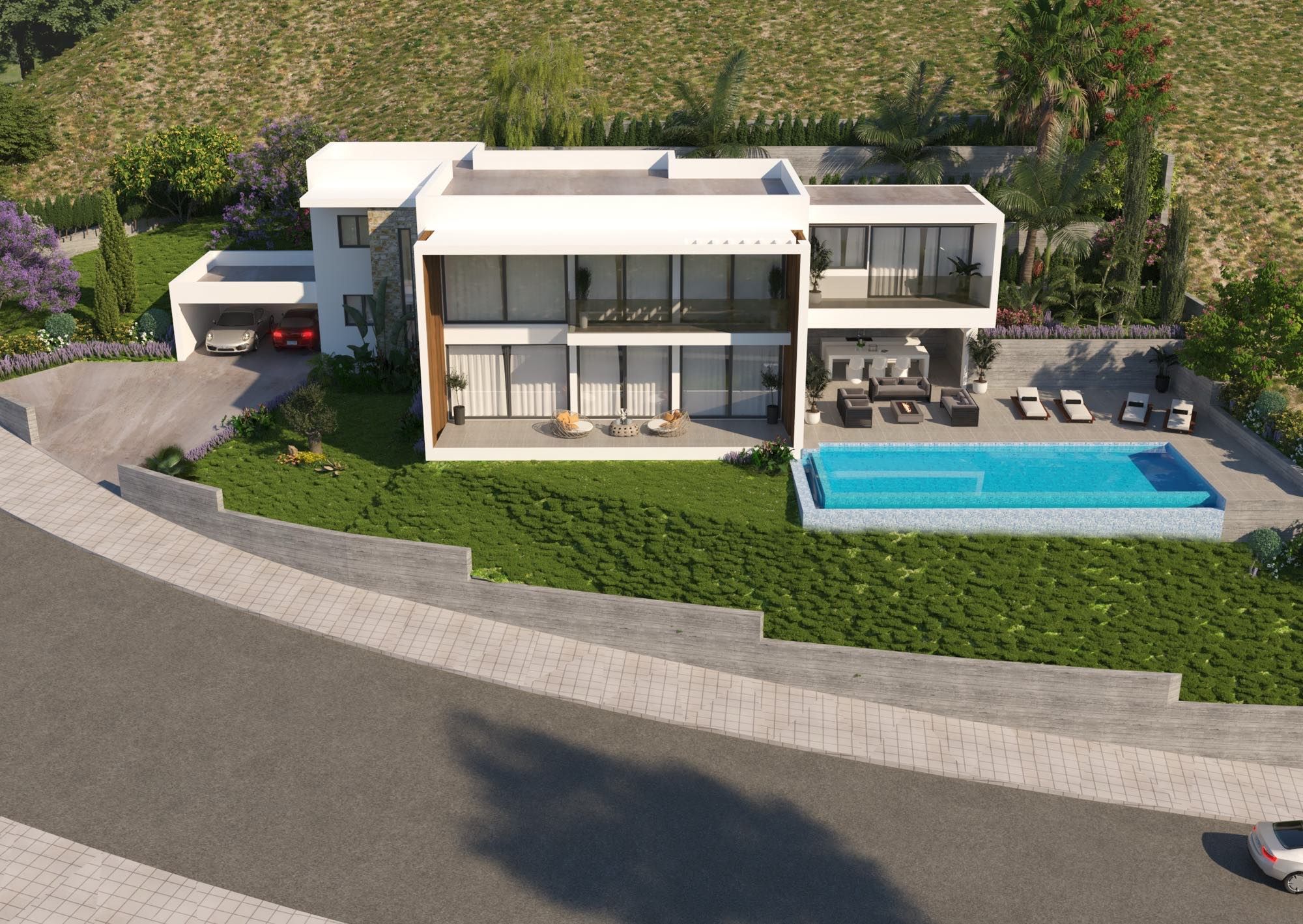 Luxury 5 Bedroom Tsada Panorama Superior Villa for Sale in Paphos, Cyprus
