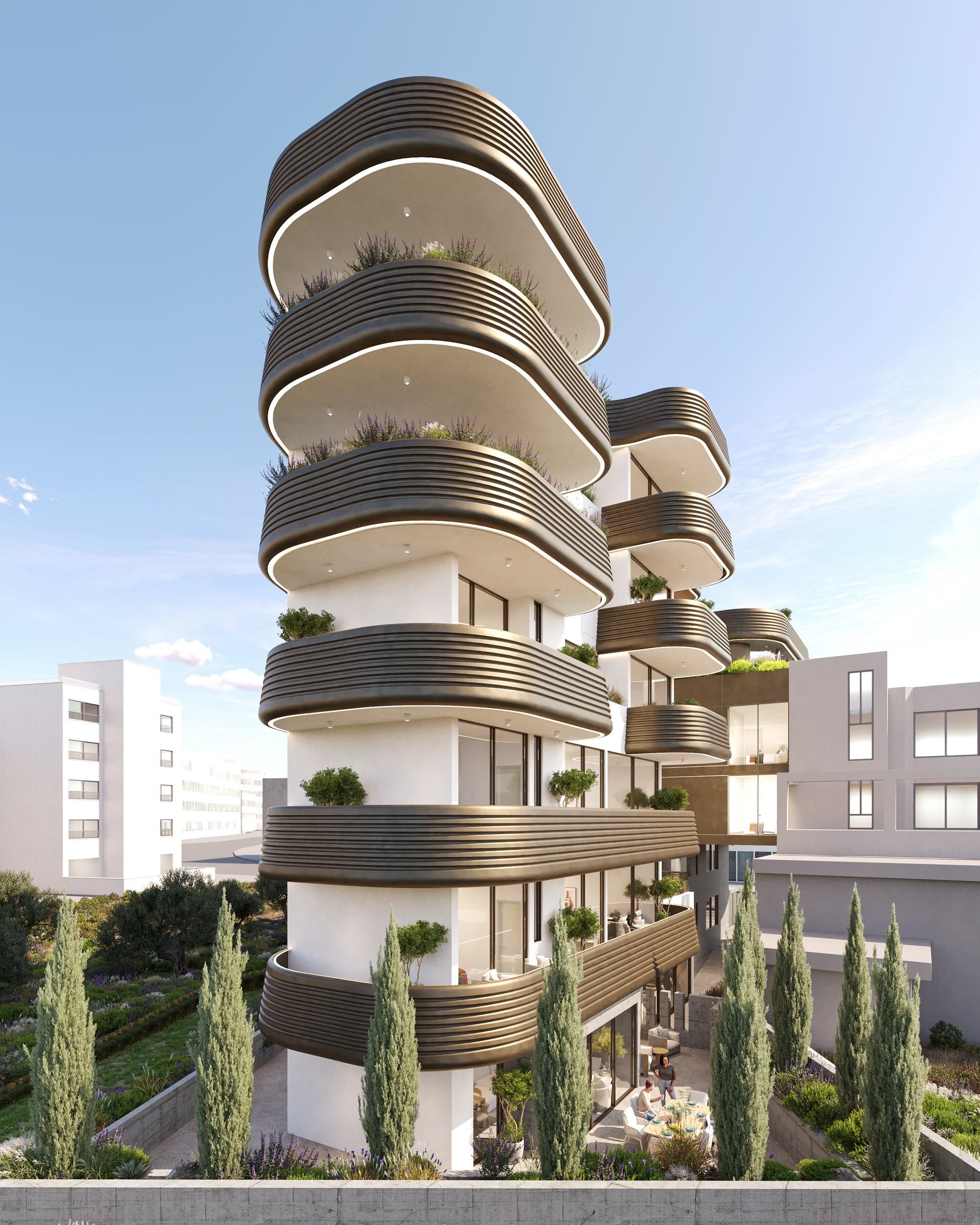 Architectural landmark in central Paphos – Infinity Project